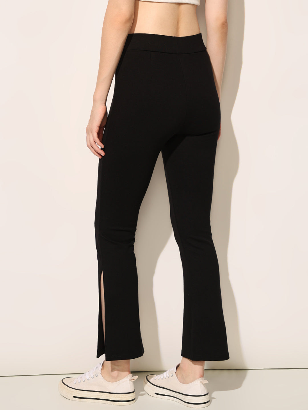 Black High Rise Skinny Leggings