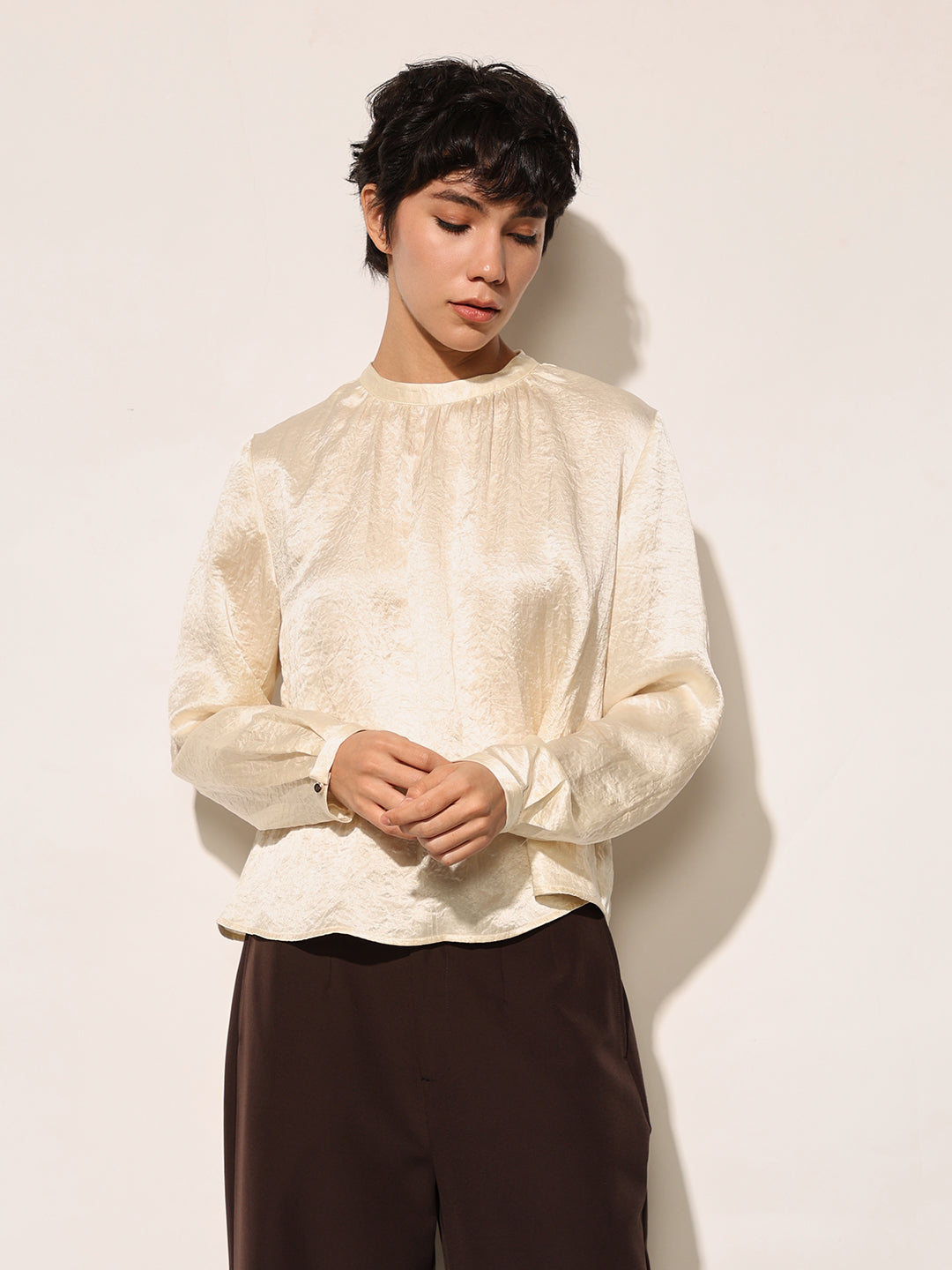 Off-White Full Sleeves Top