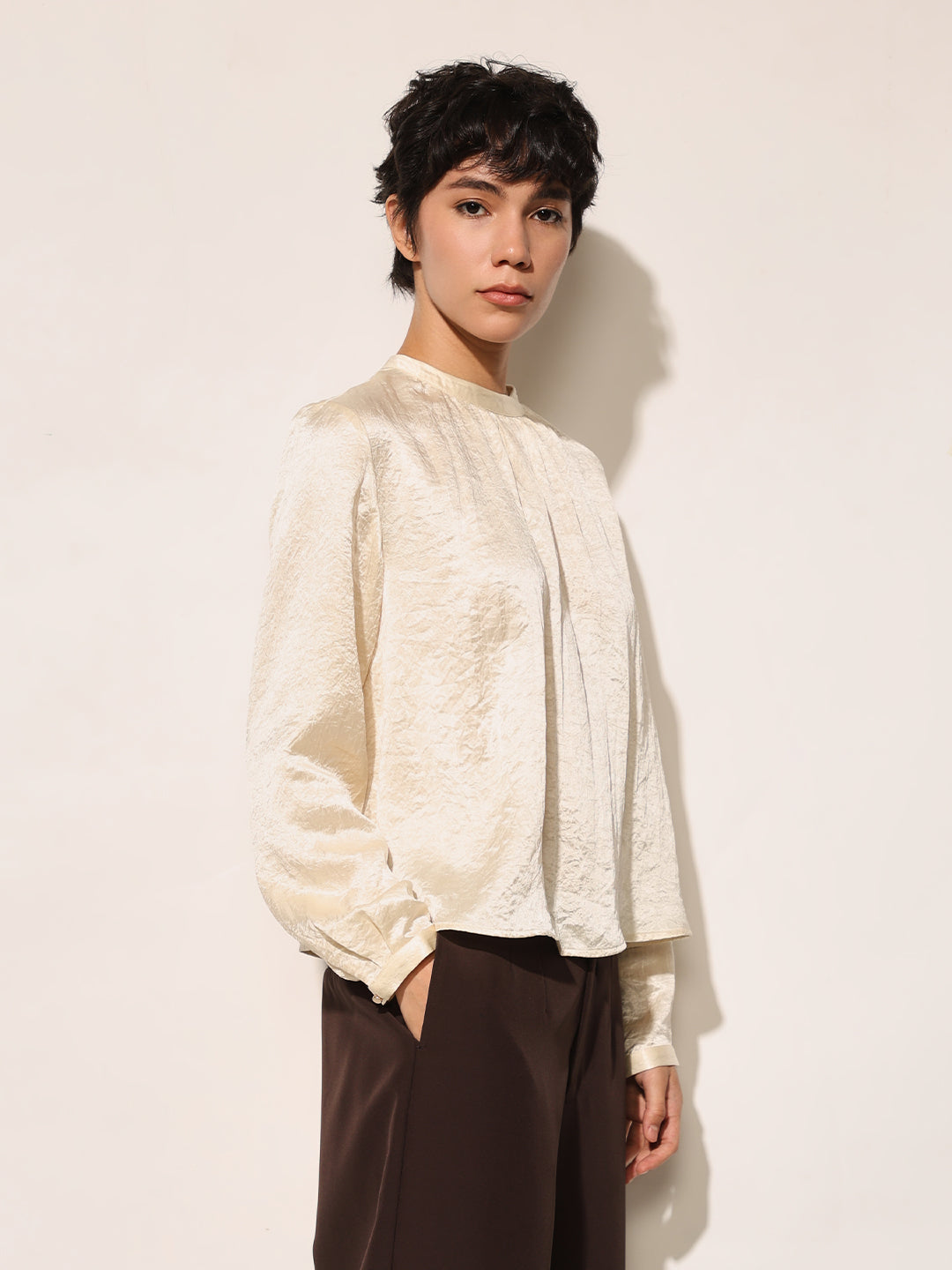 Off-White Full Sleeves Top