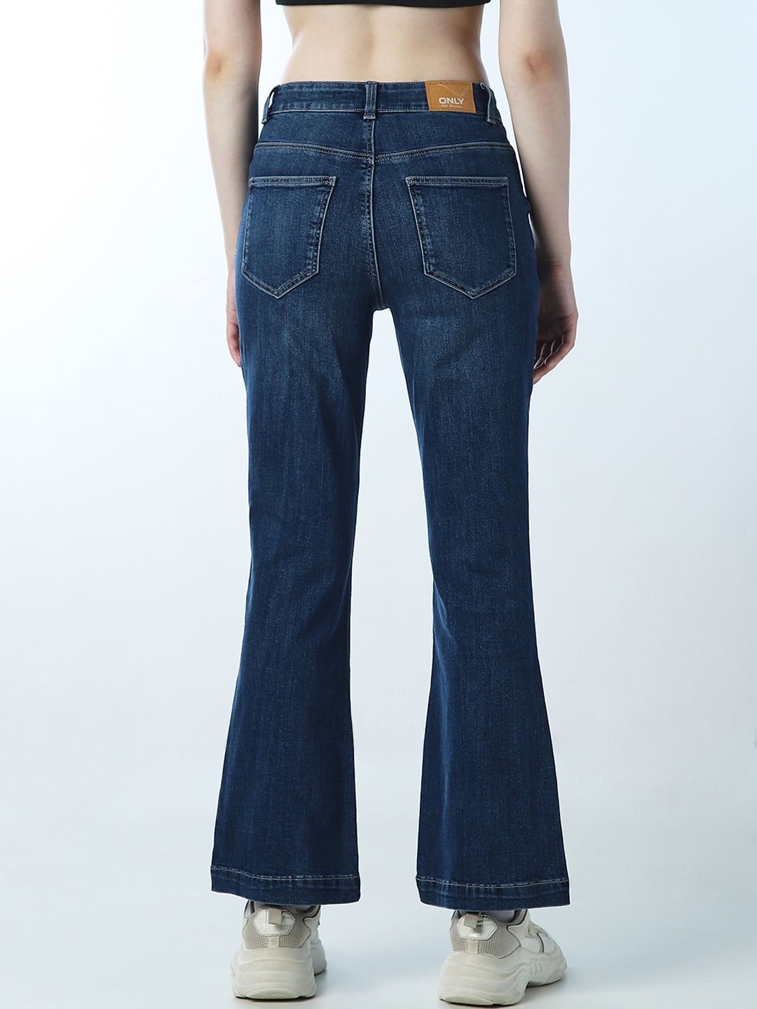 5 Pocket High Rise Flared Jeans