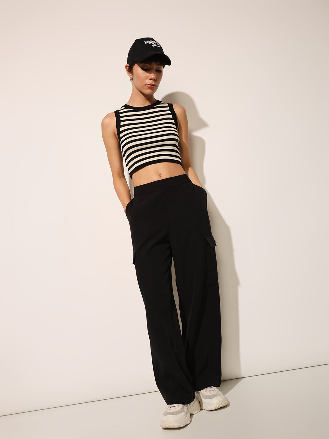 Black Loose Fit Pants