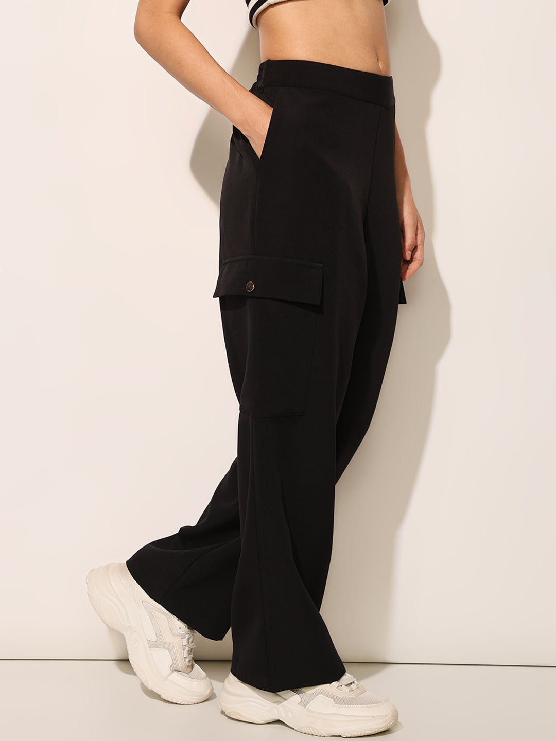 Black Loose Fit Pants