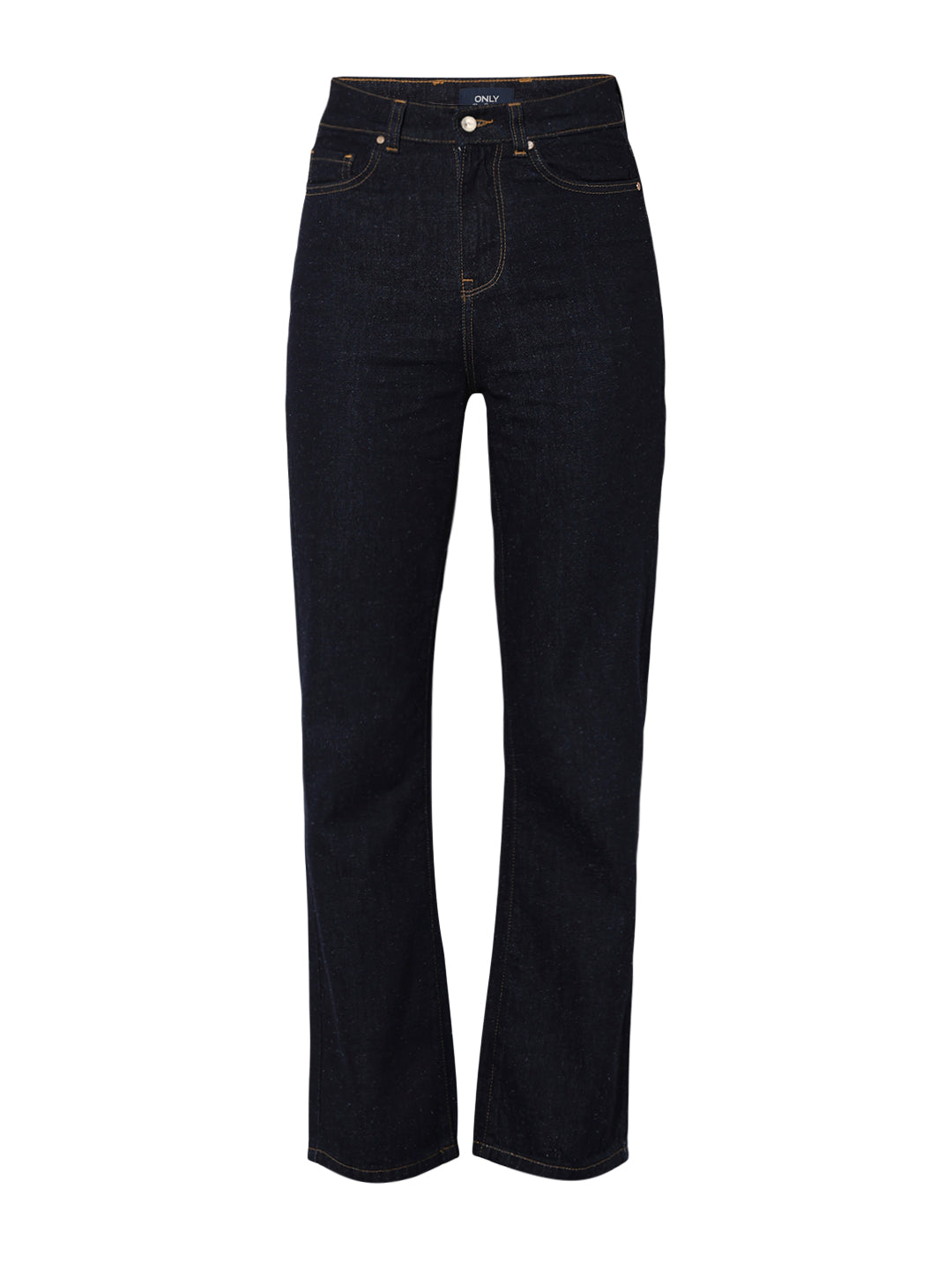 Dark Blue High Rise Flared Jeans