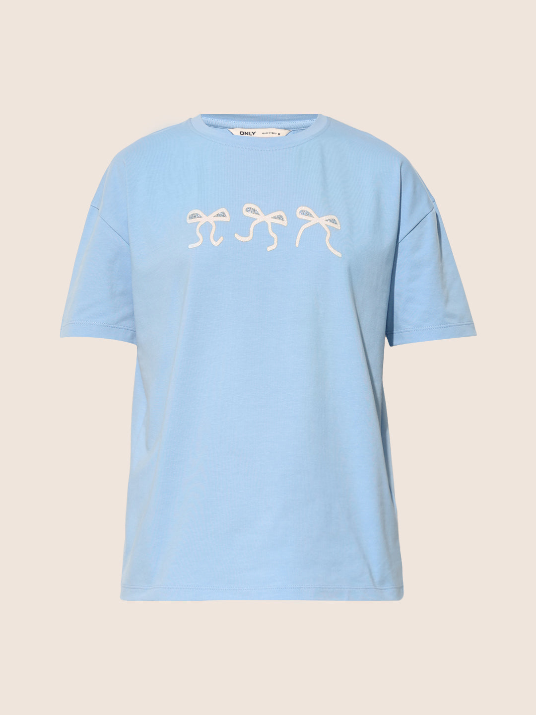 Light Blue Cotton T-shirt