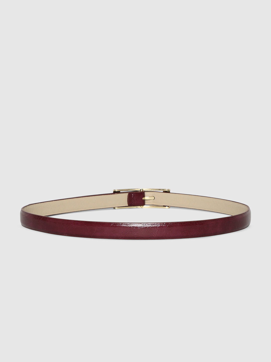 Dark Brown Narrow Belt