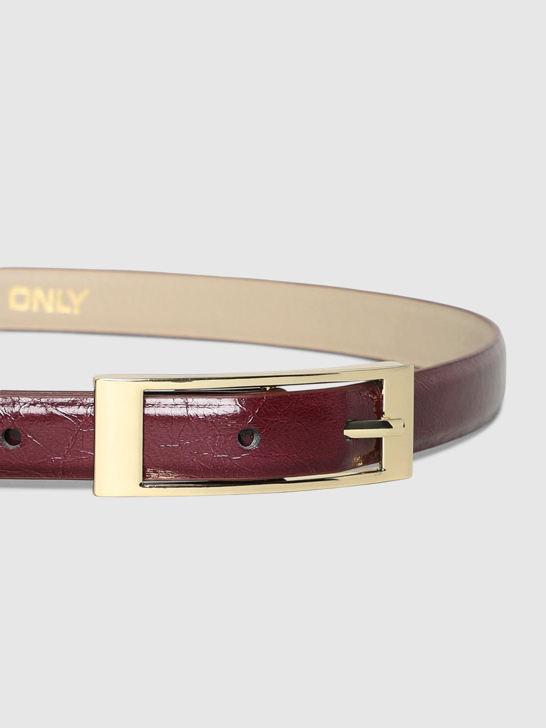 Dark Brown Narrow Belt