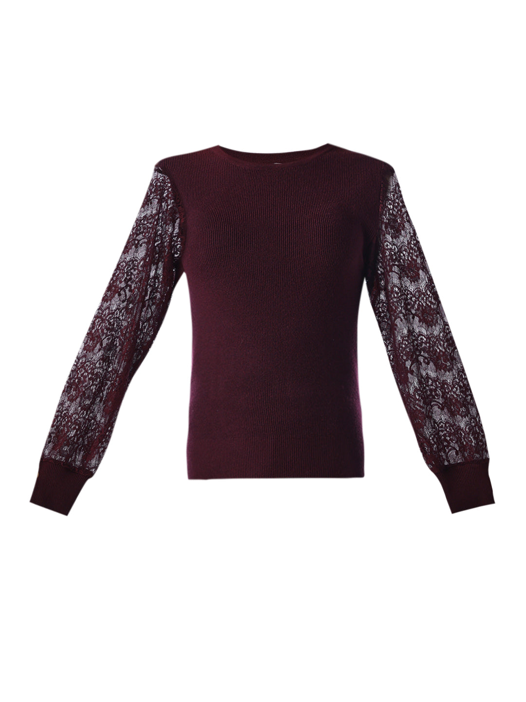 Lace Detail Pullover