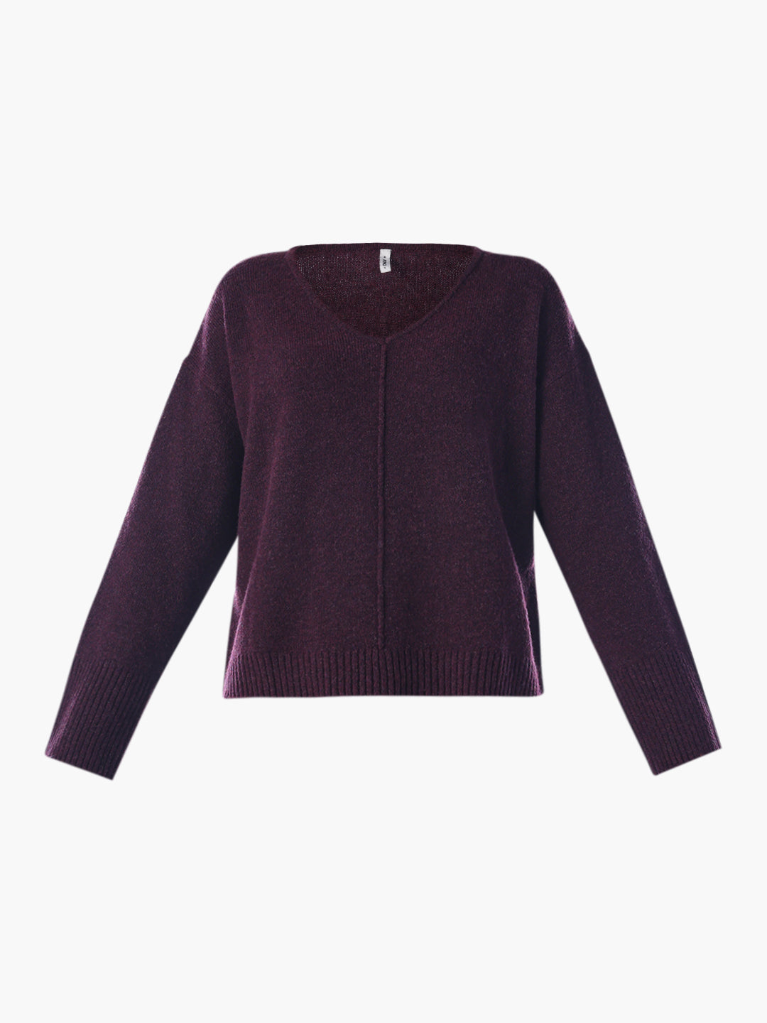 Drop Shoulder Pullover - Mauve