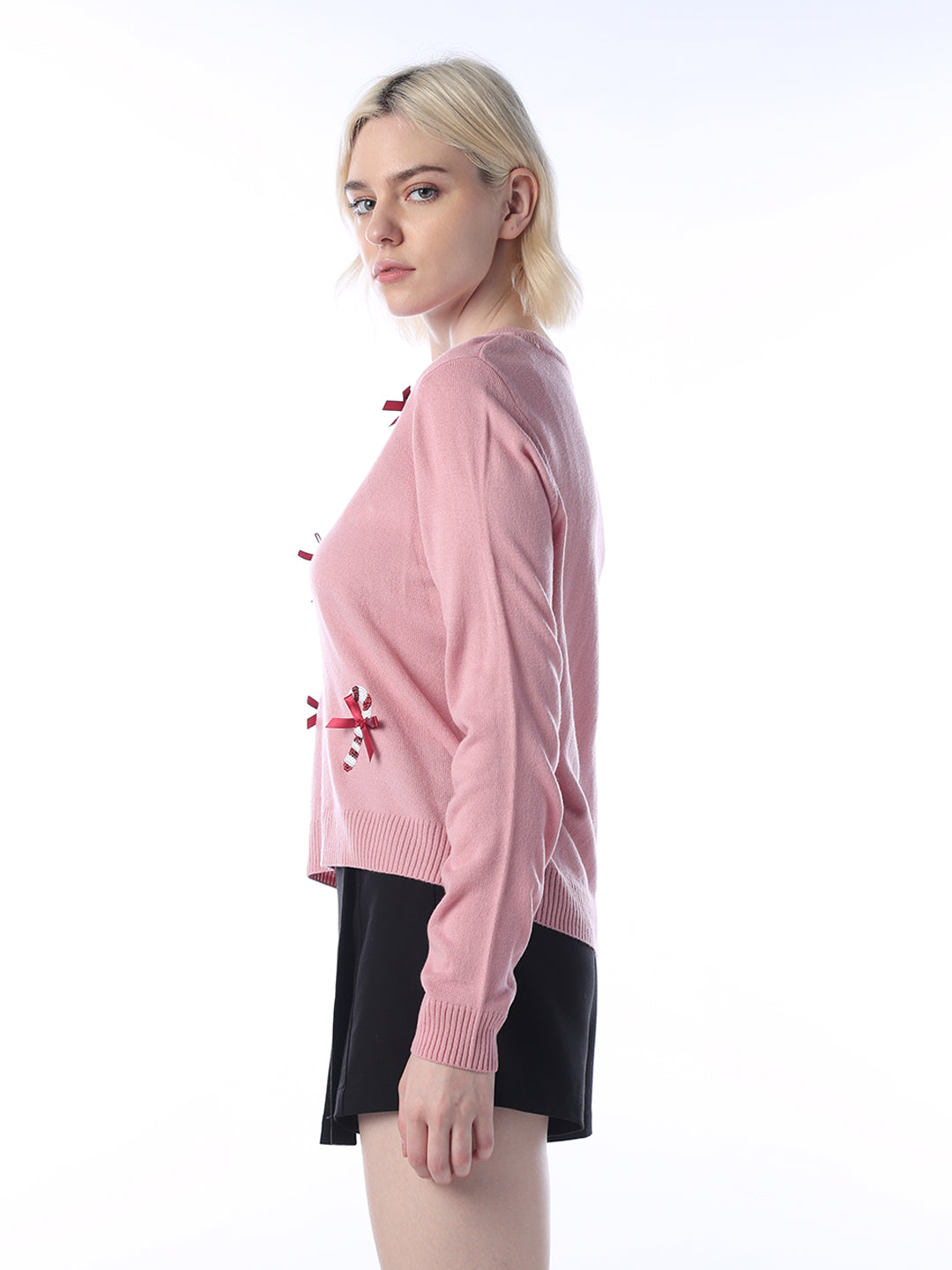 Candy Cane O-Neck Pullover