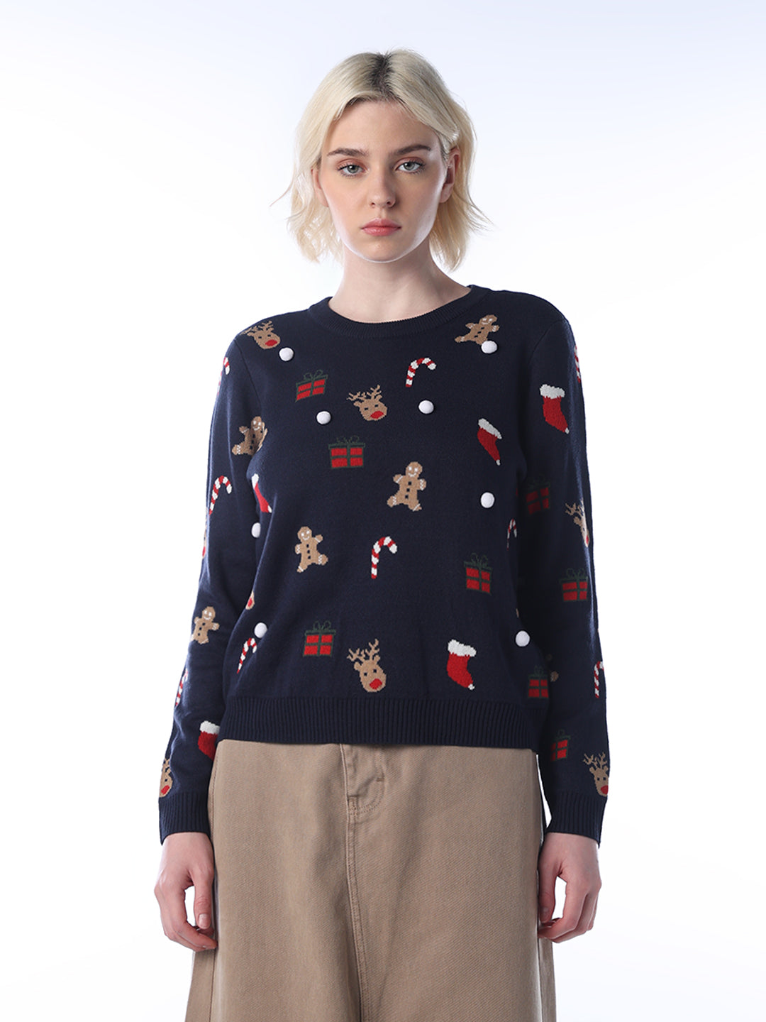 Christmas O-Neck Pullover