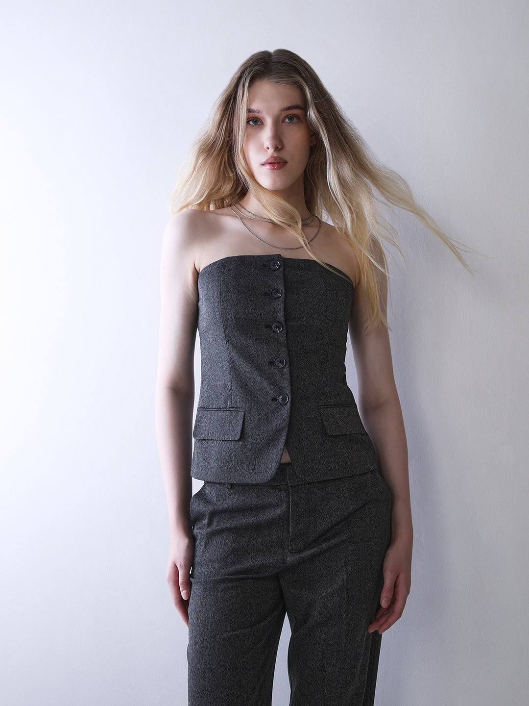 Bandeau Waistcoat Top