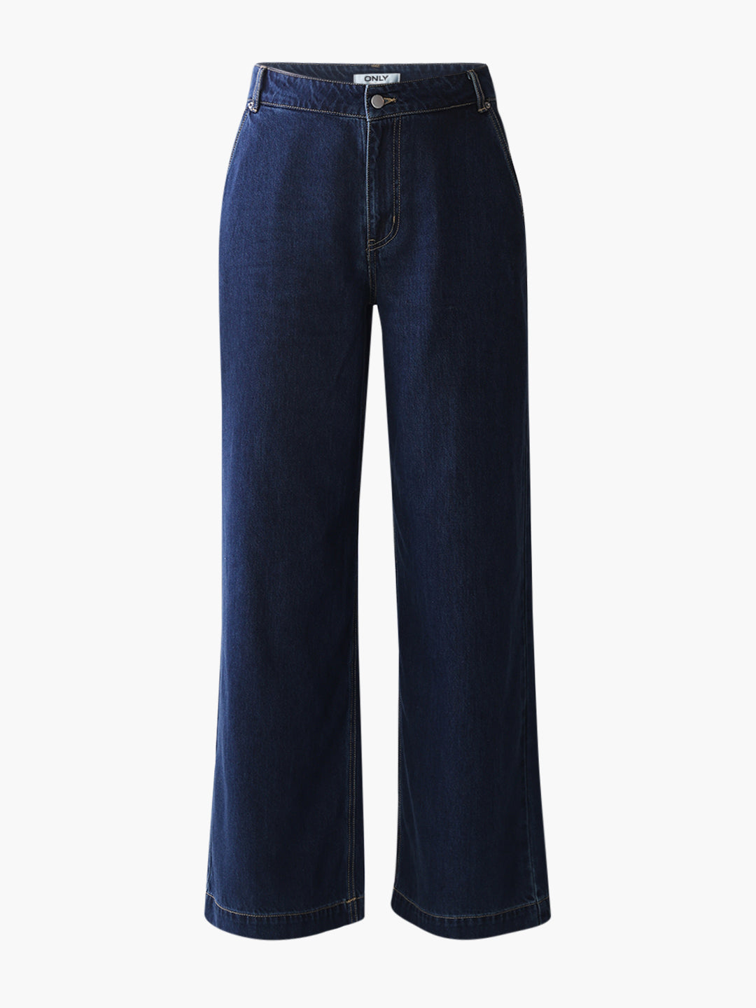 Mid Rise Wide Leg Jeans