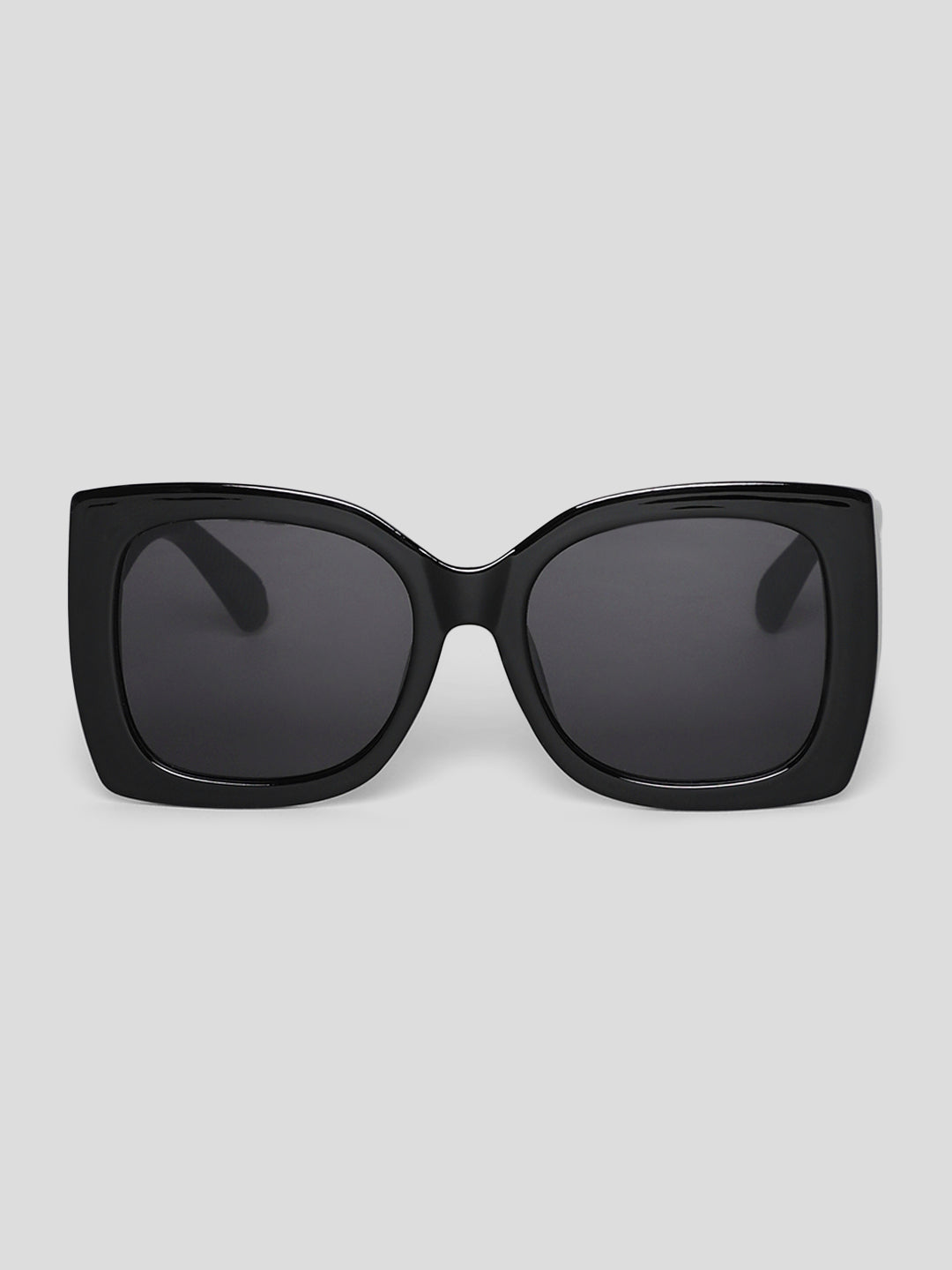 Black Broad Squared Sunglasses