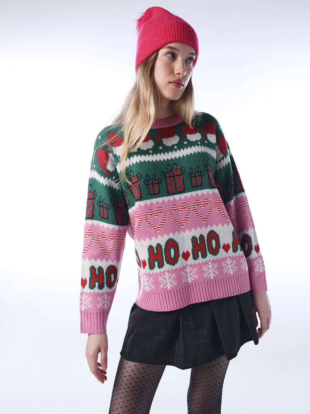 X-Mas Printed Pullover