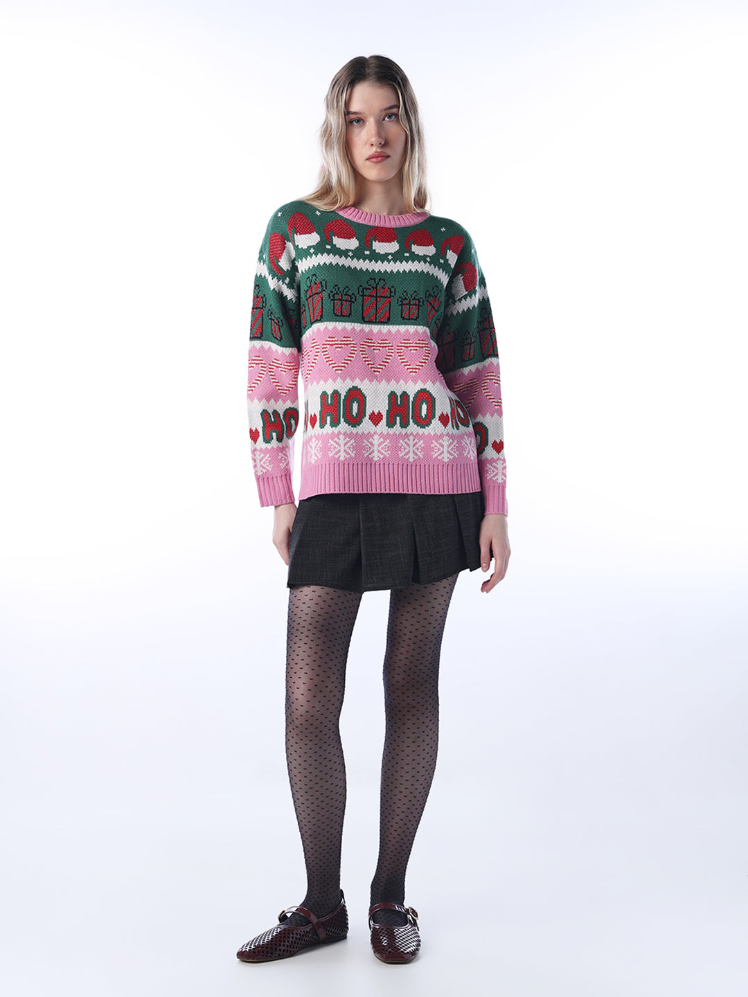 X-Mas Printed Pullover