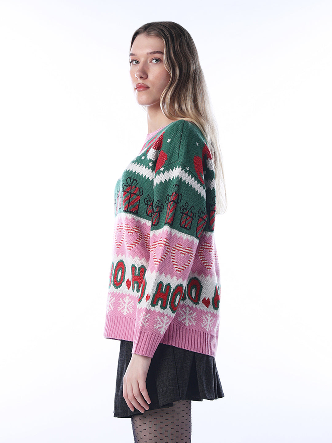 X-Mas Printed Pullover