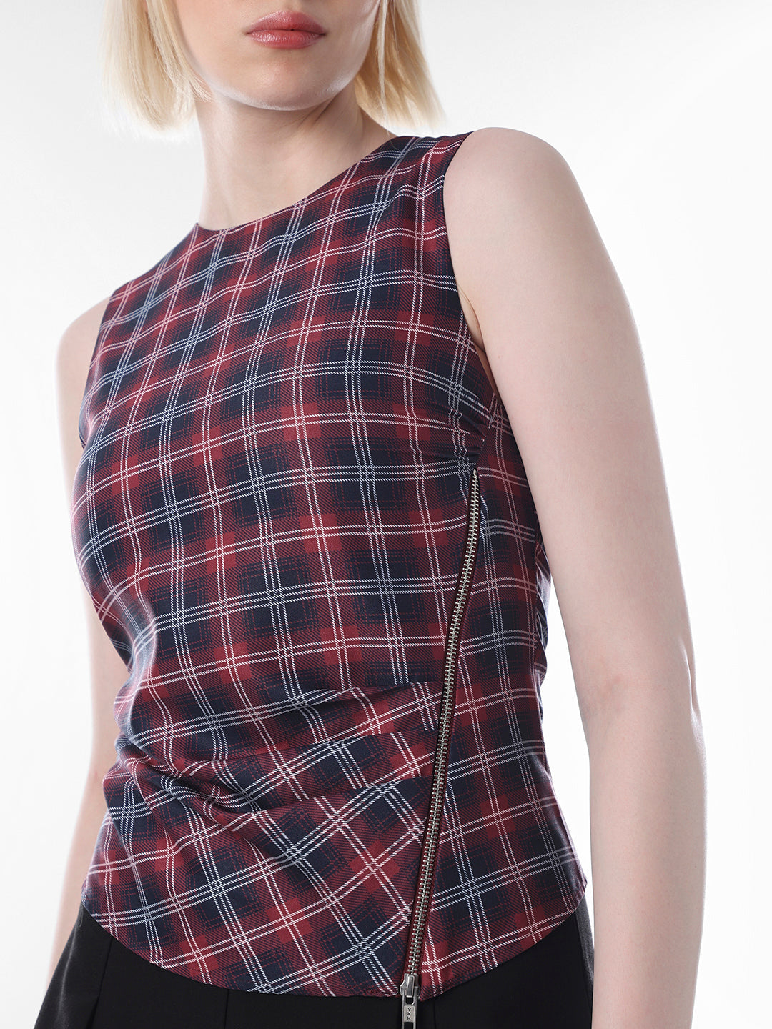 Multi-Colour Ruched Top