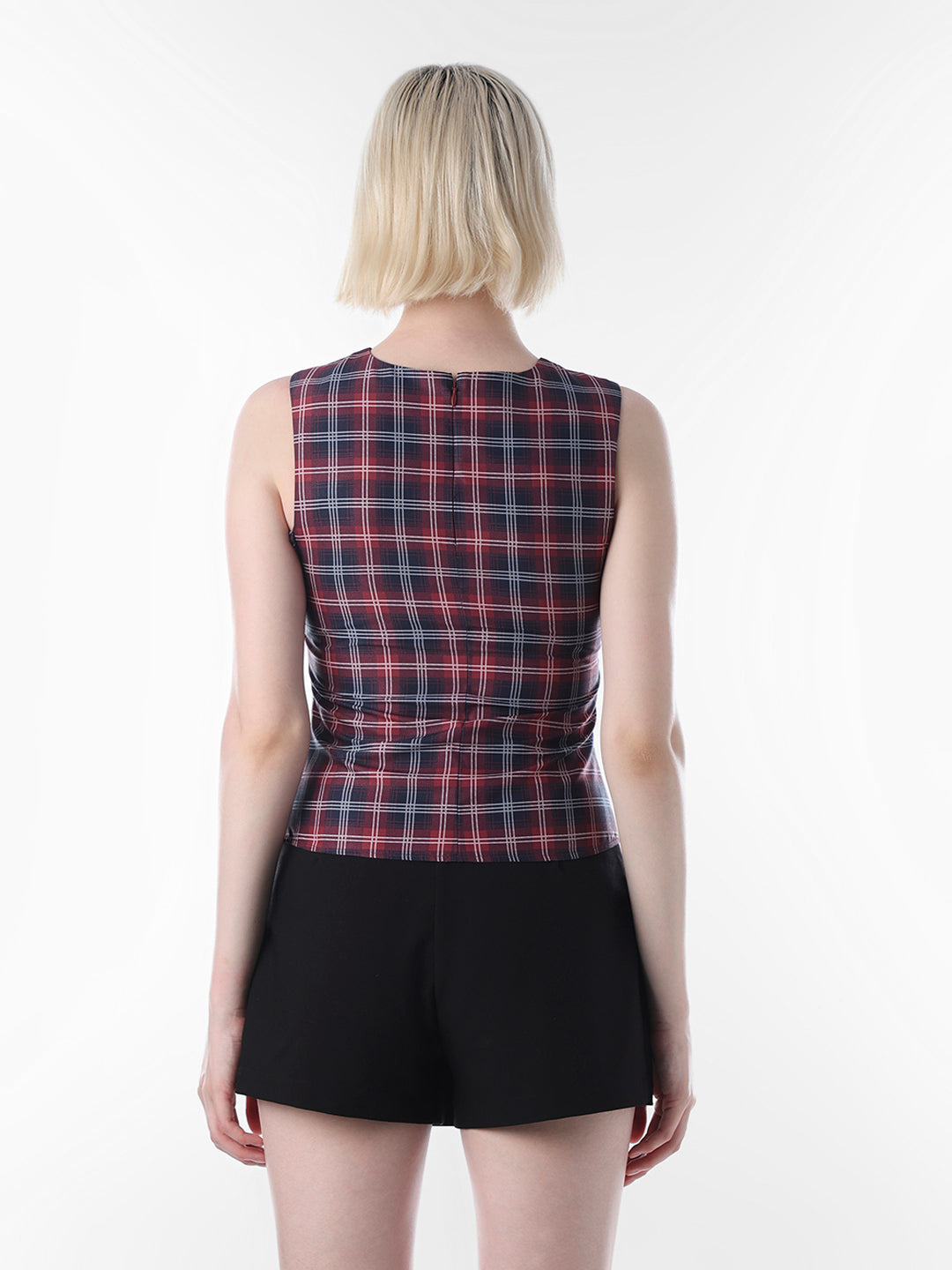 Multi-Colour Ruched Top