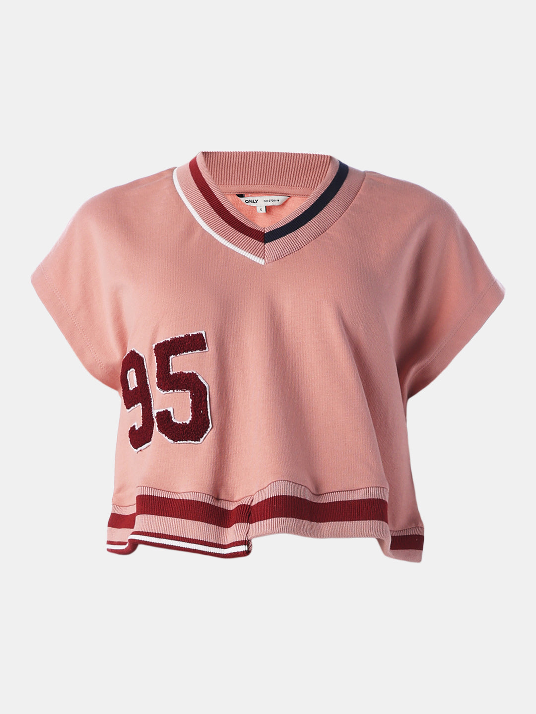 Varsity Cropped Sweatshirt