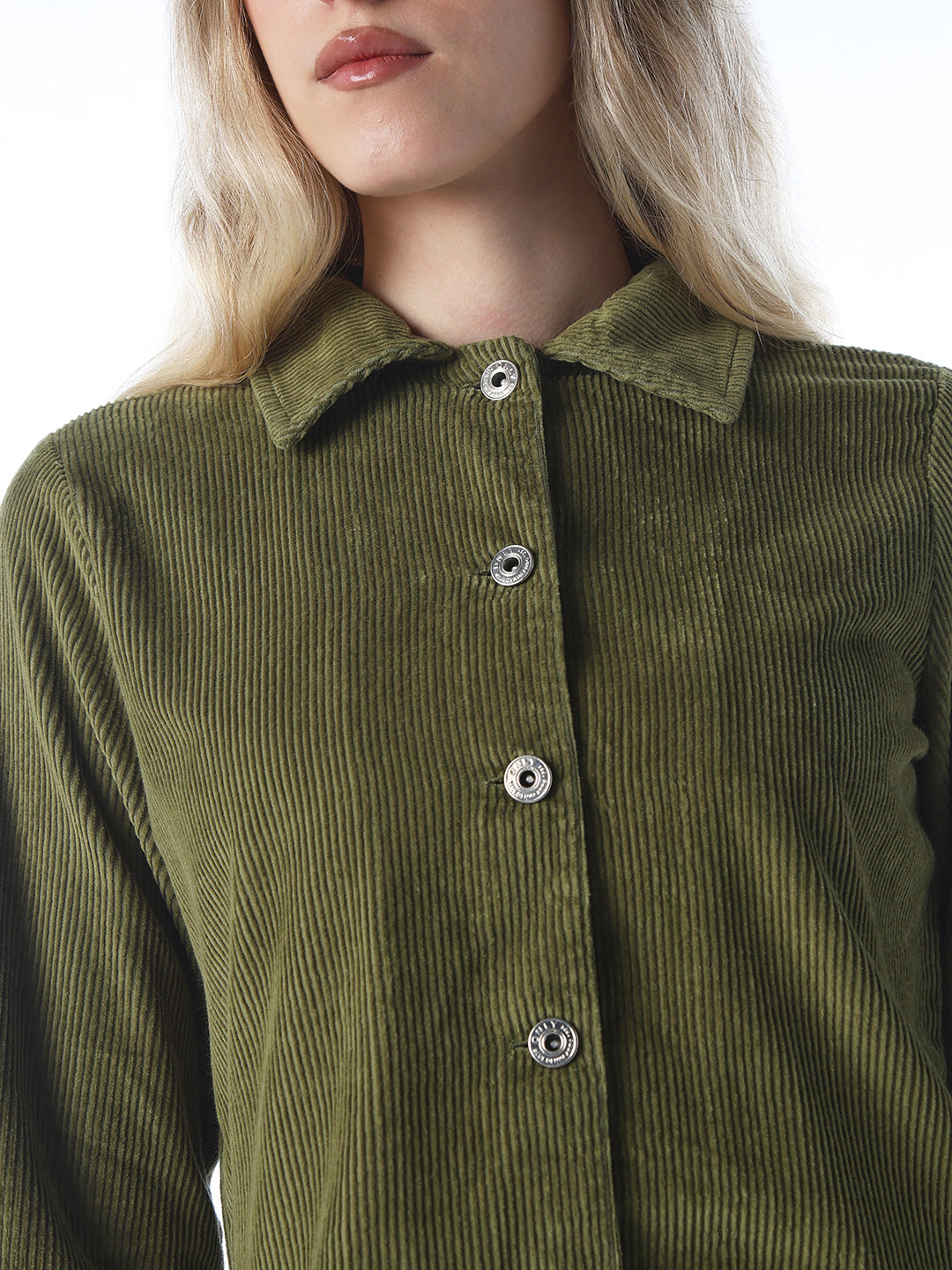 Green Corduroy Shirt