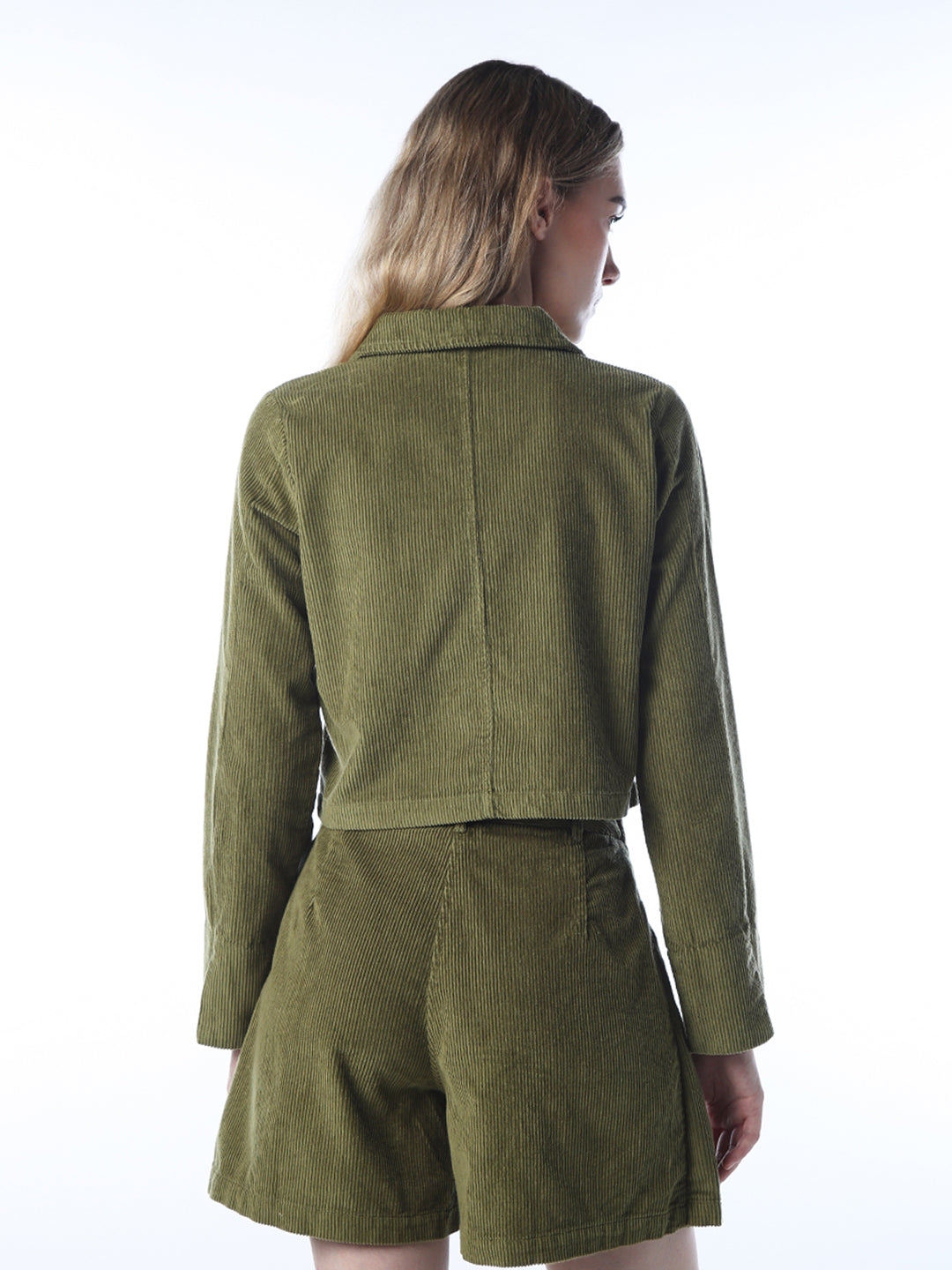 Green Corduroy Shirt