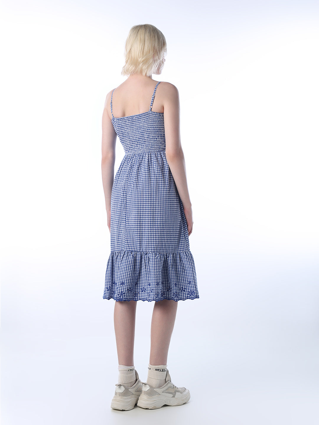 Smocked Strappy Dress