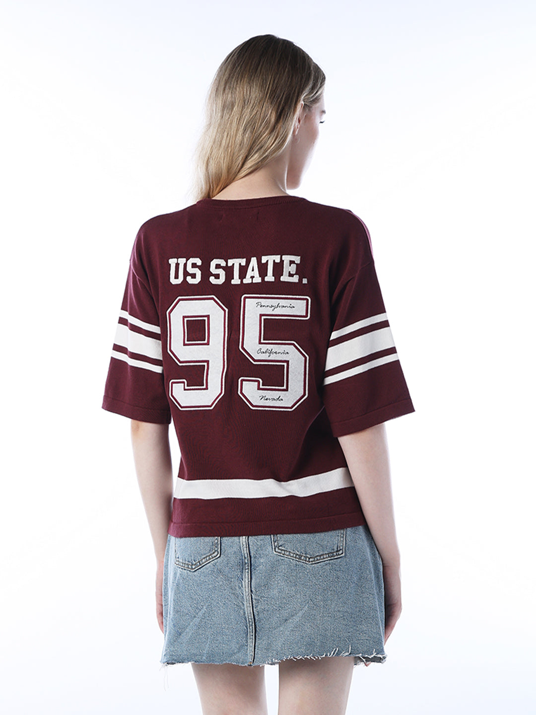 Varsity Knitted Cotton Pullover