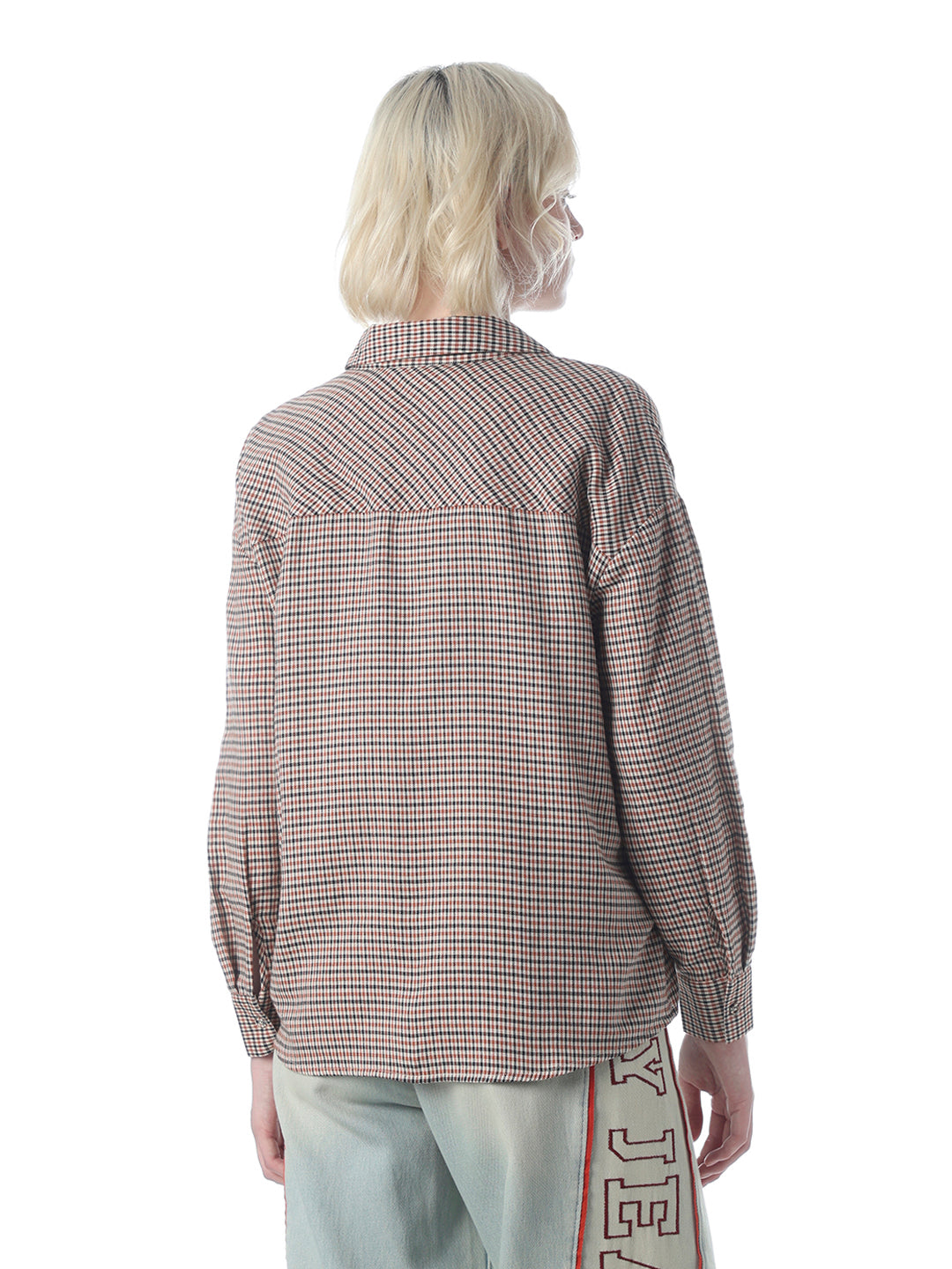 Multi-Colour Rhinestone Detail Shirt