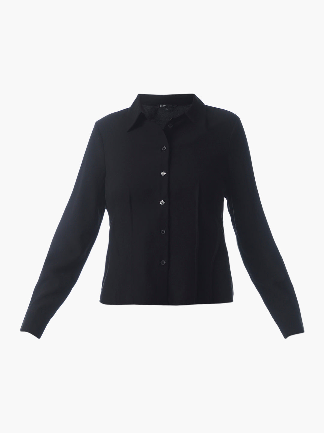 Black Darted Structure Shirt