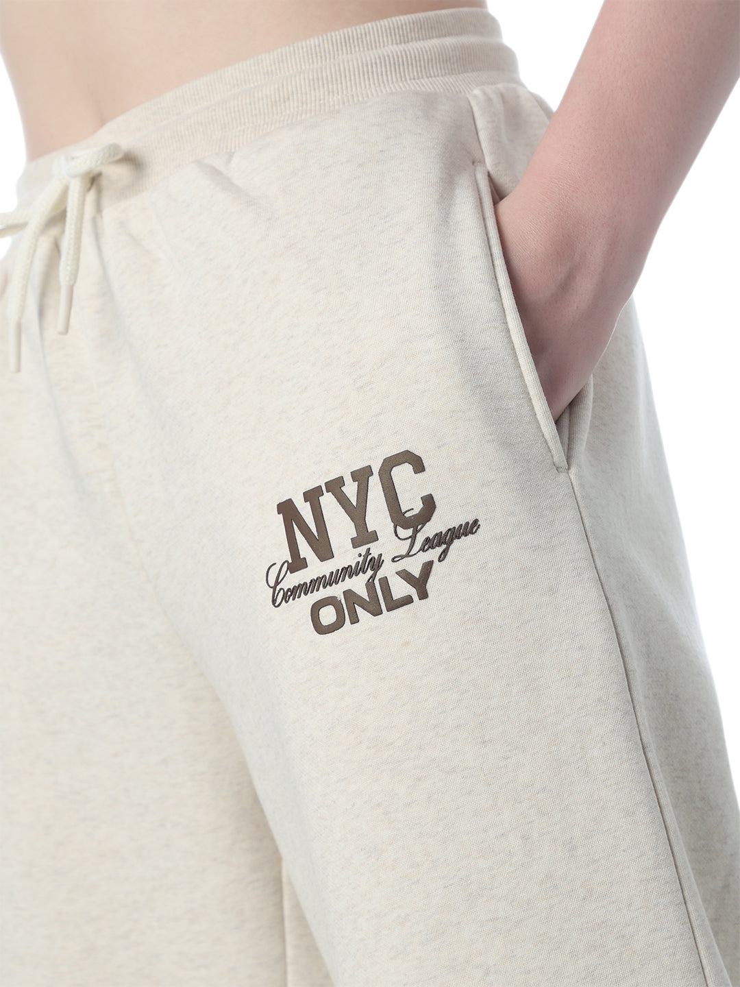 Off-White Printed Flared Joggers