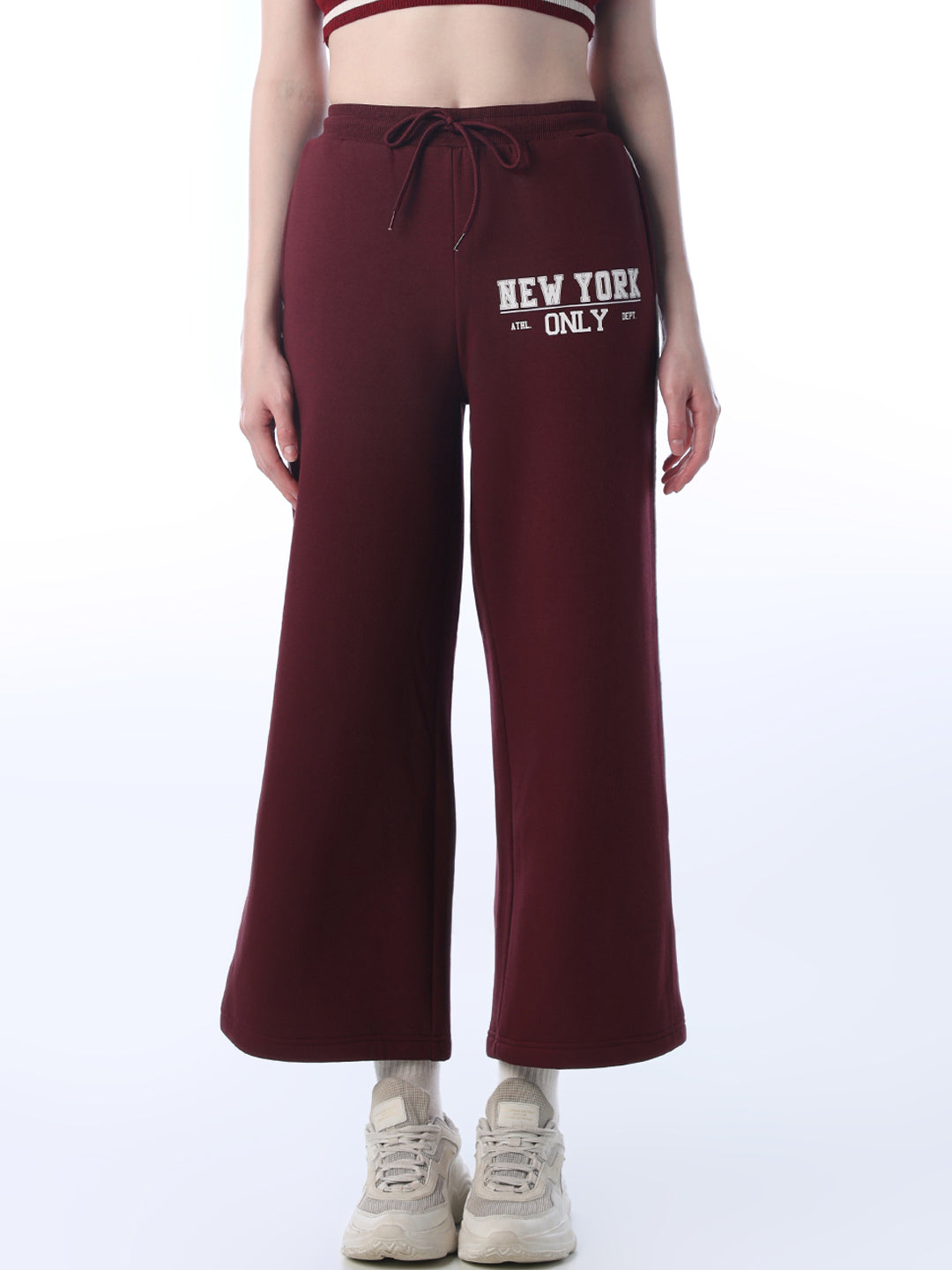 Straight Fit Varsity Sweatpants