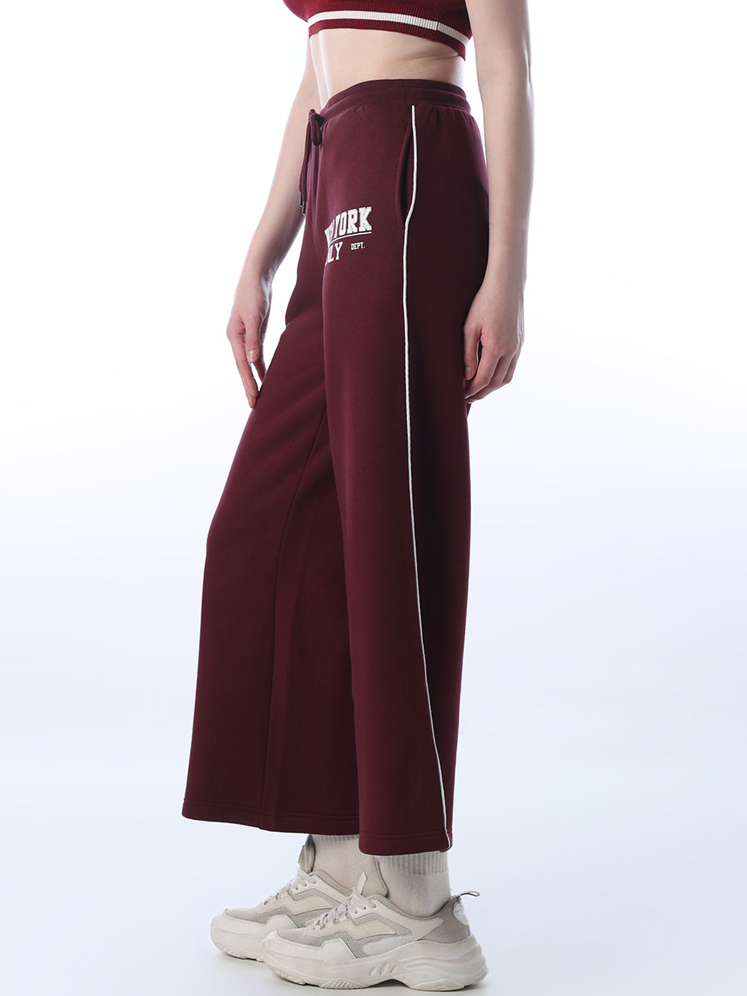 Straight Fit Varsity Sweatpants