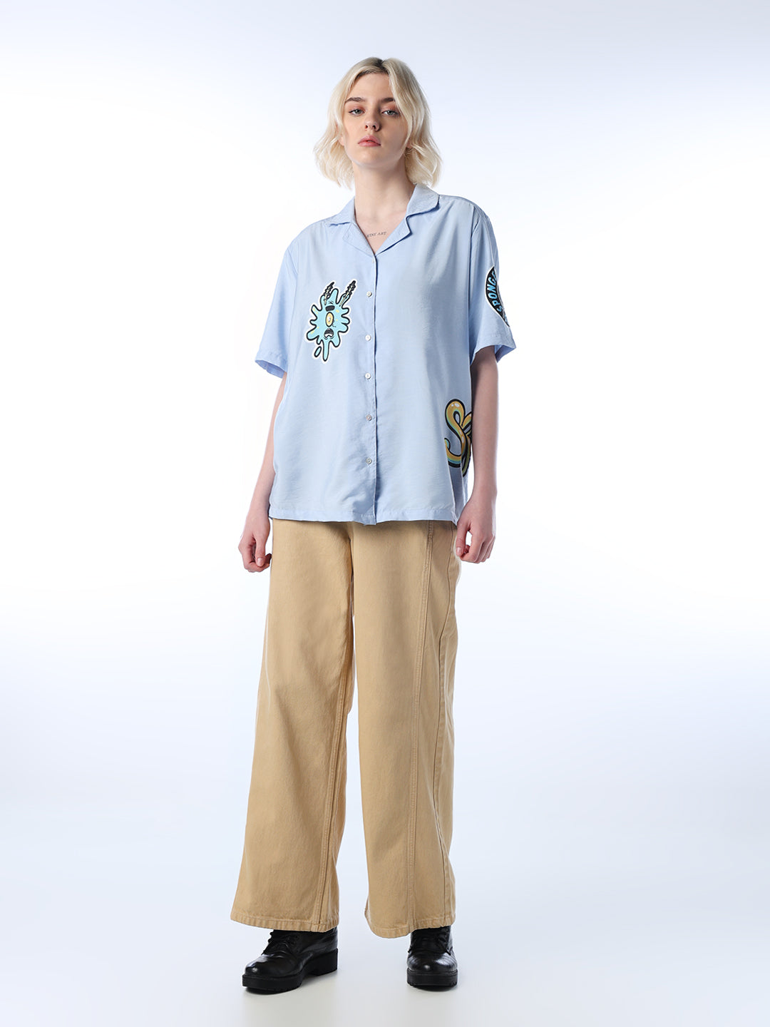 SpongeBob Printed Oversized Shirt