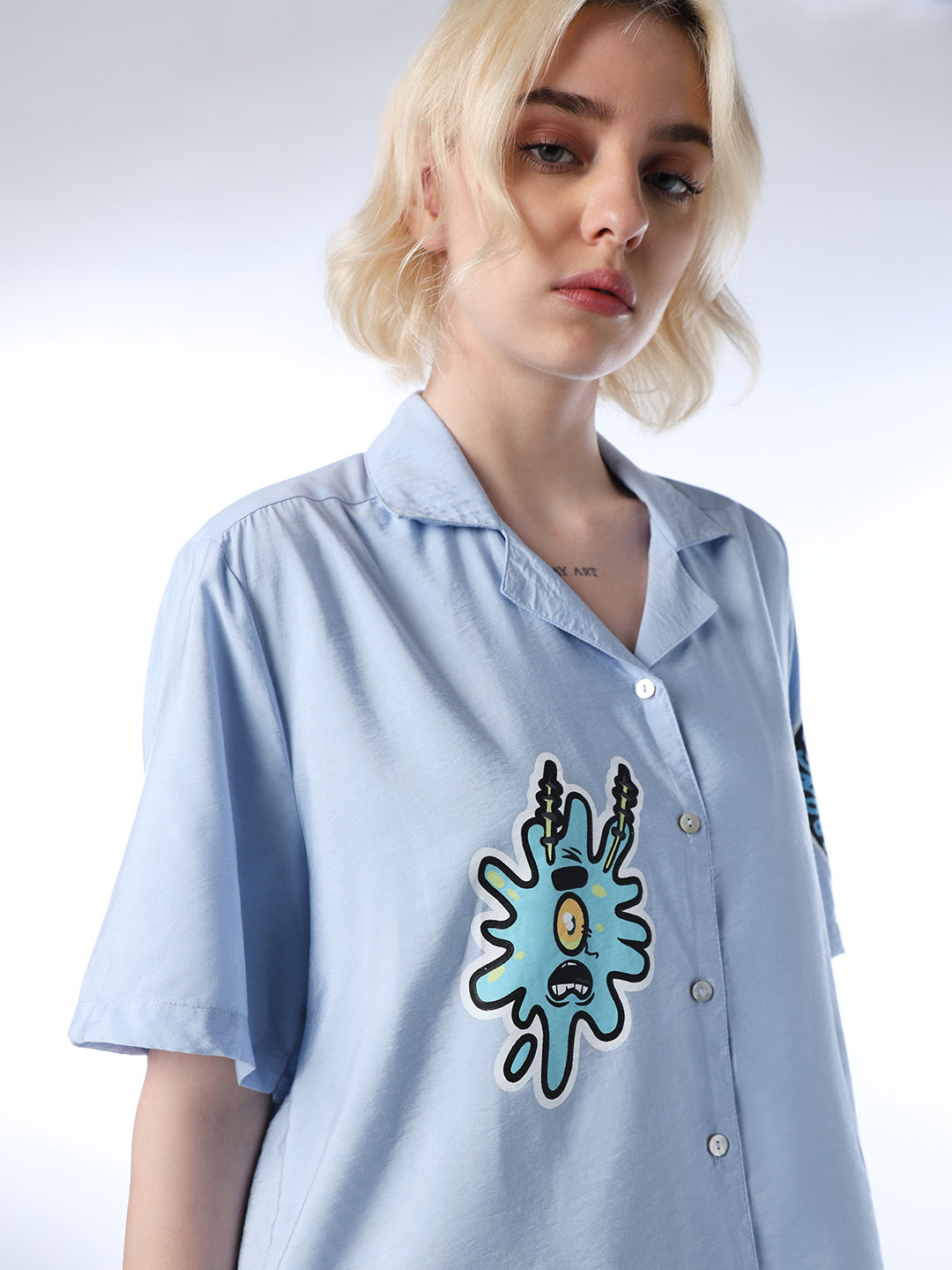 SpongeBob Printed Oversized Shirt