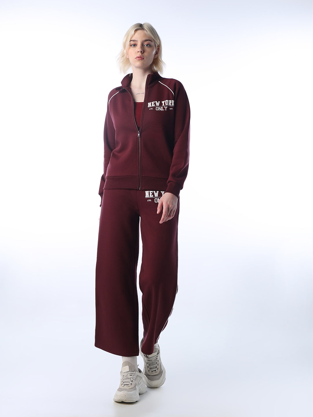 Varsity Bomber Sweat-Jacket