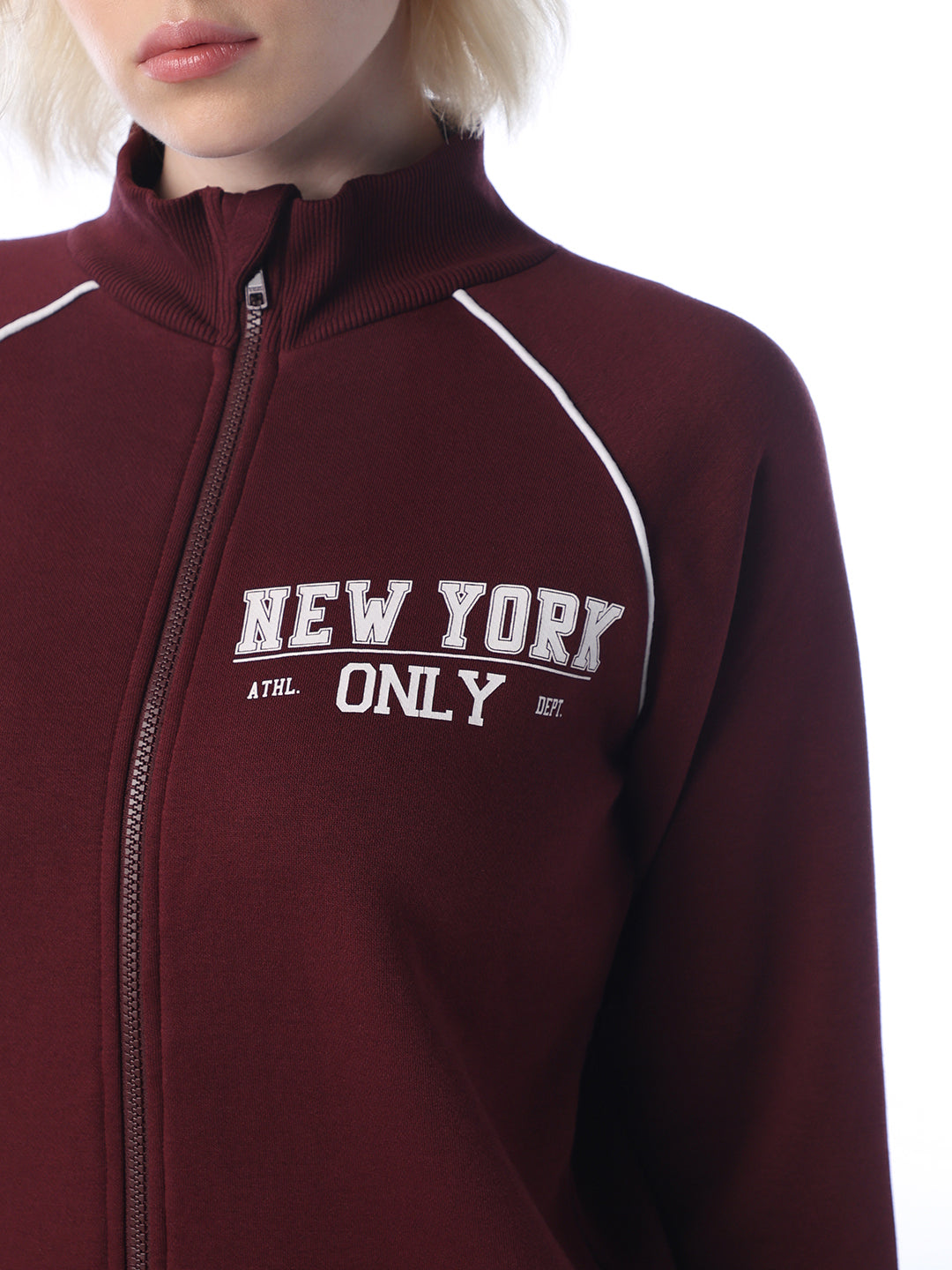 Varsity Bomber Sweat-Jacket