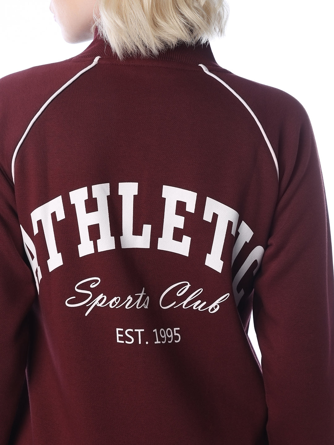 Varsity Bomber Sweat-Jacket