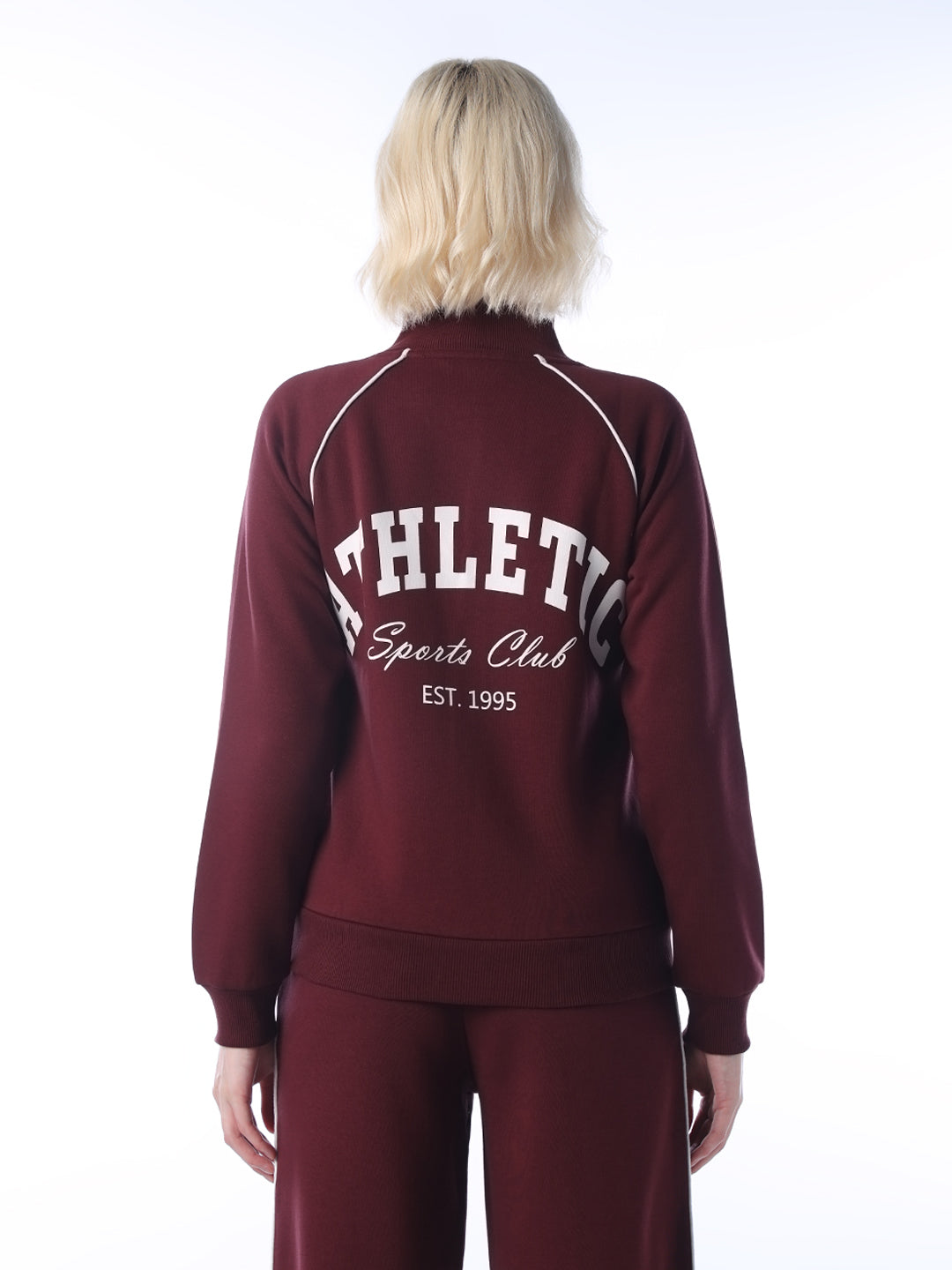 Varsity Bomber Sweat-Jacket