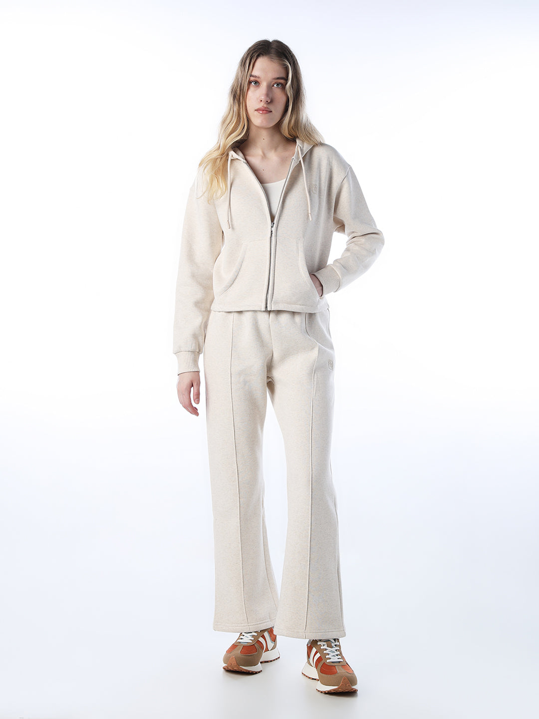 Relaxed Fit Zip-through Hoodie