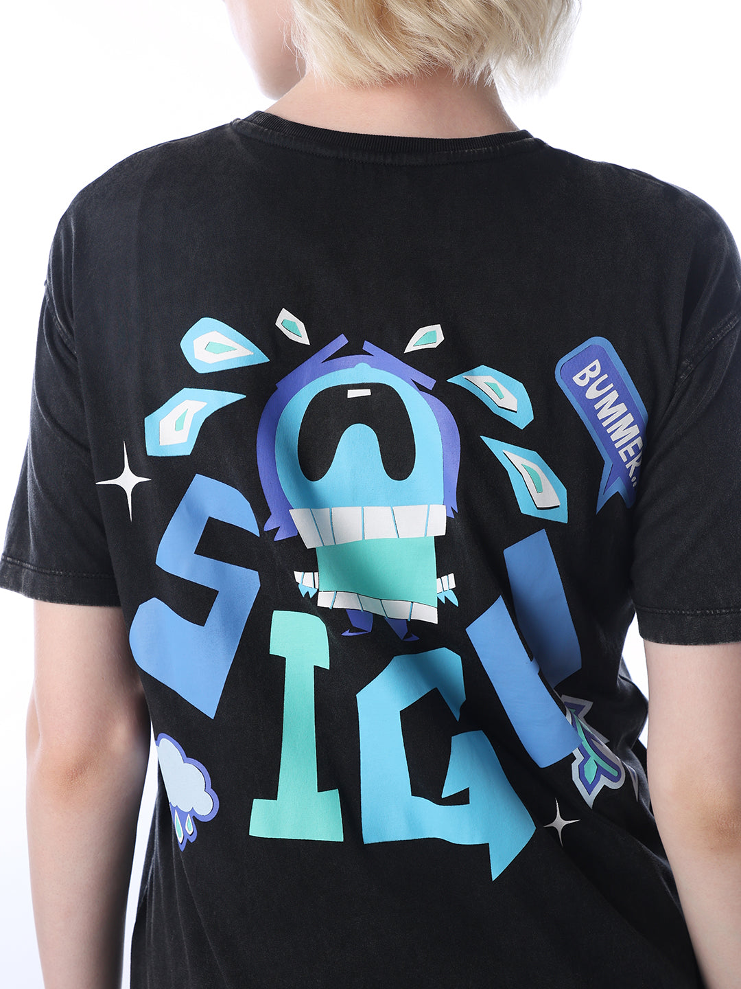 Black Cotton T-shirt