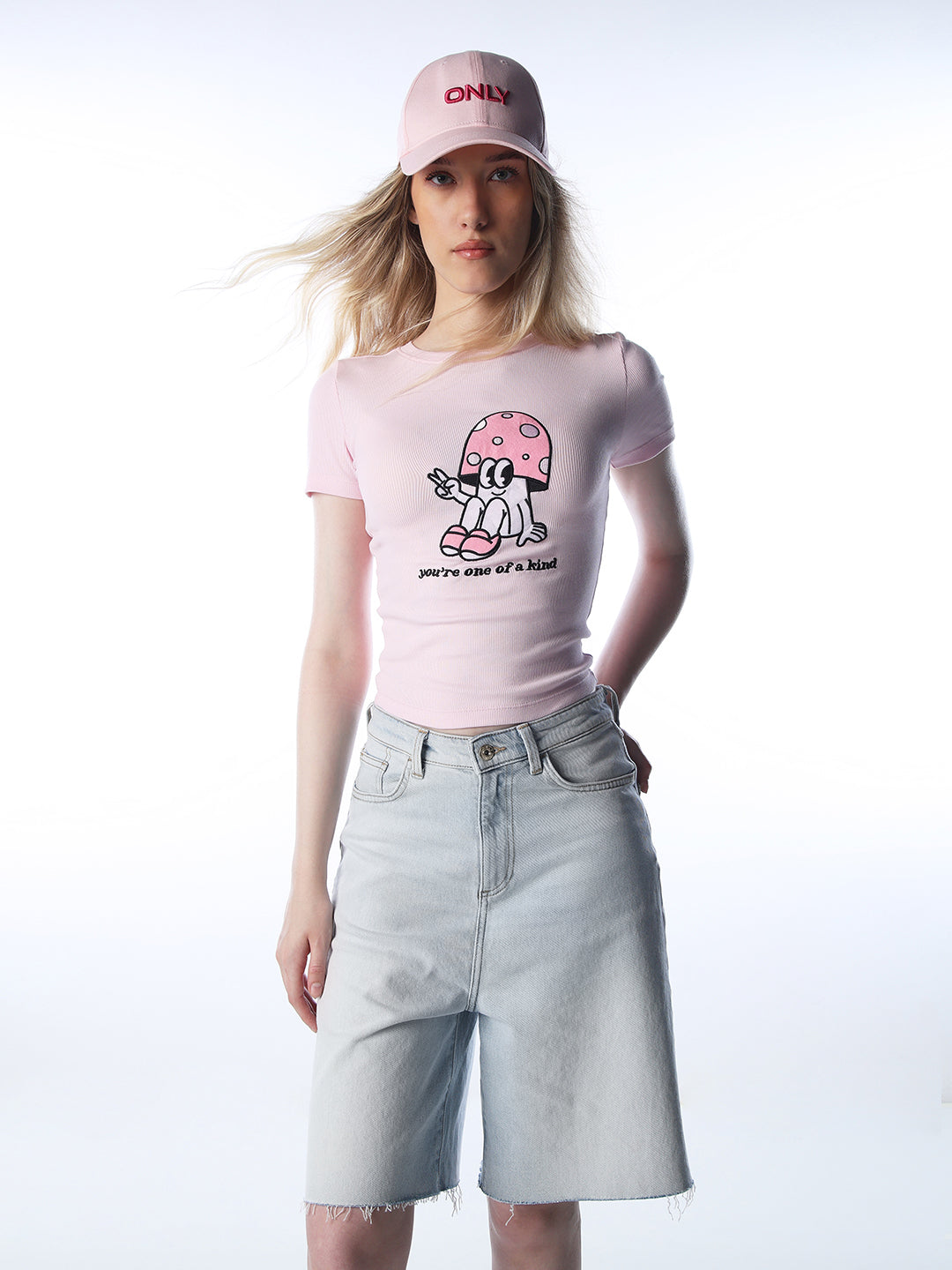 Printed Fitted T-shirt