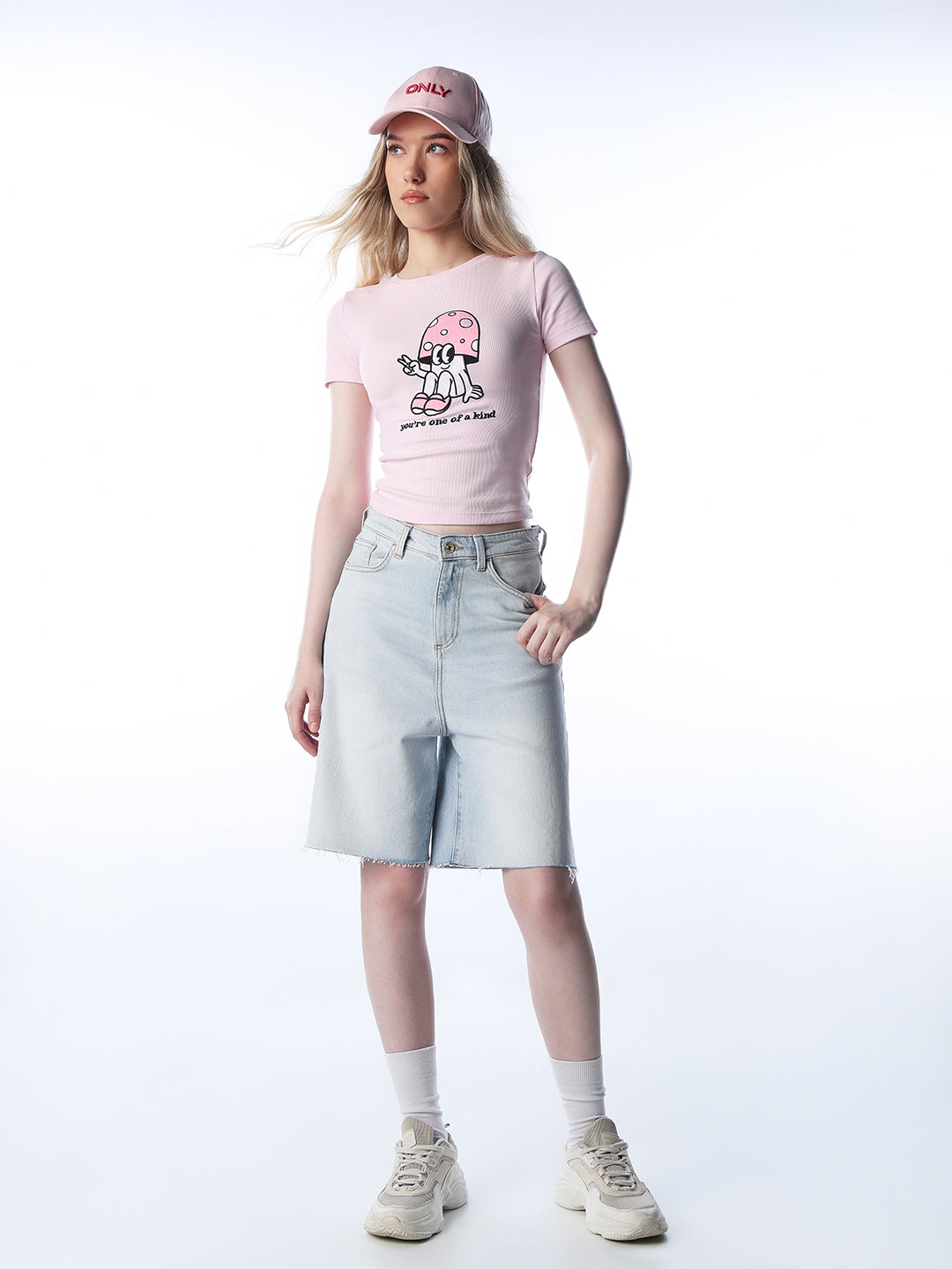 Printed Fitted T-shirt