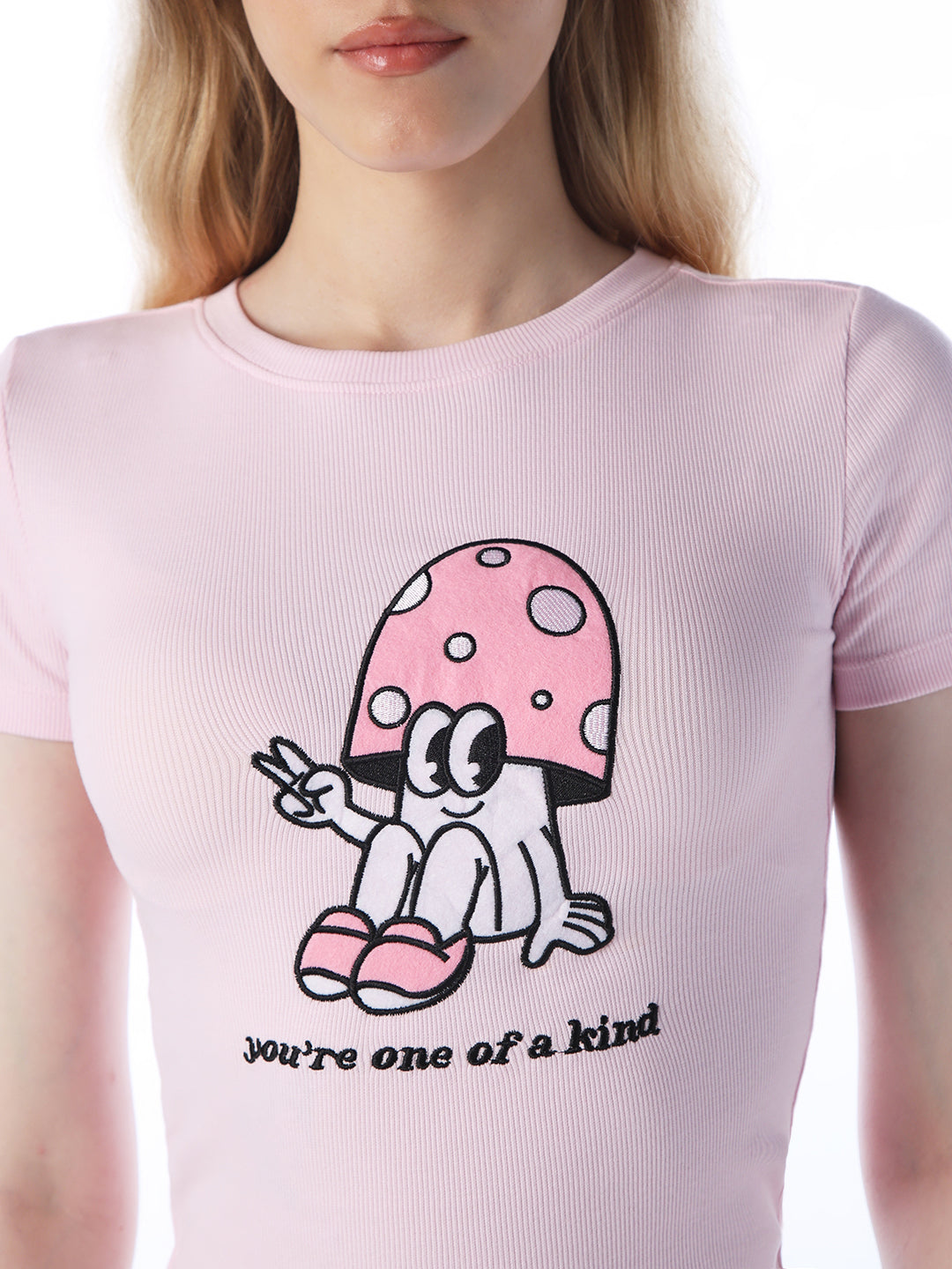 Printed Fitted T-shirt