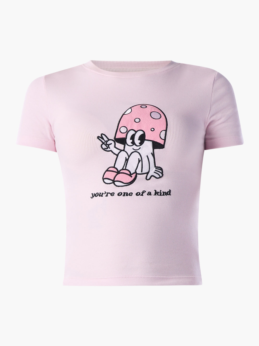 Printed Fitted T-shirt