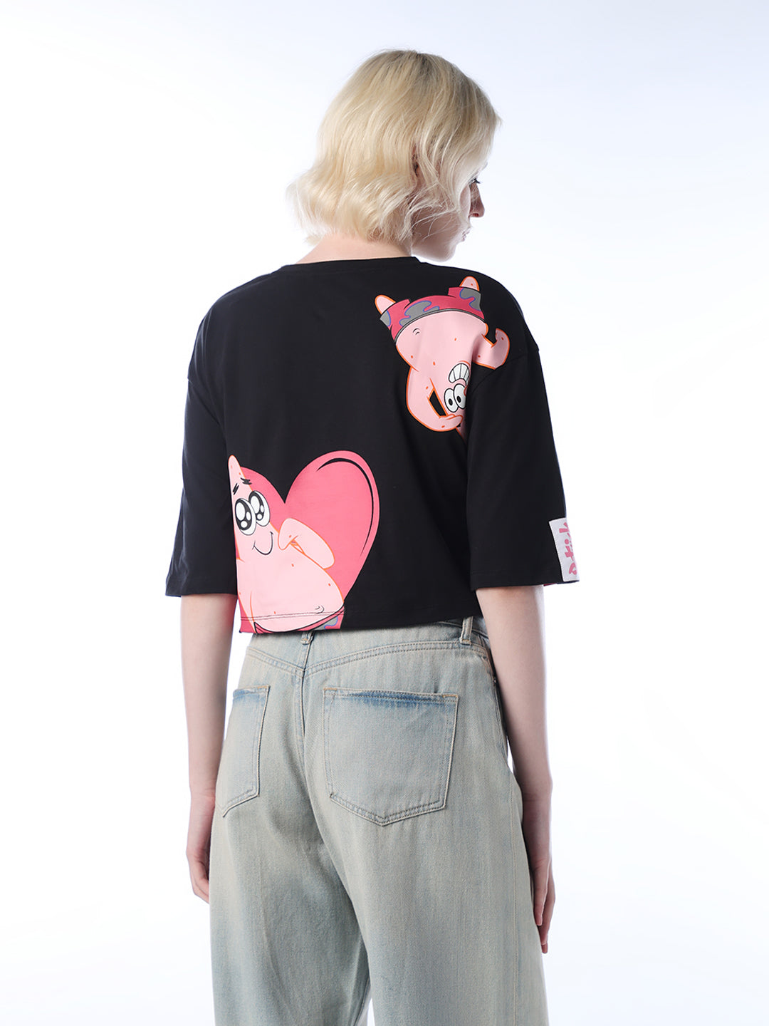 Boxy Fit SpongeBob Printed T-shirt