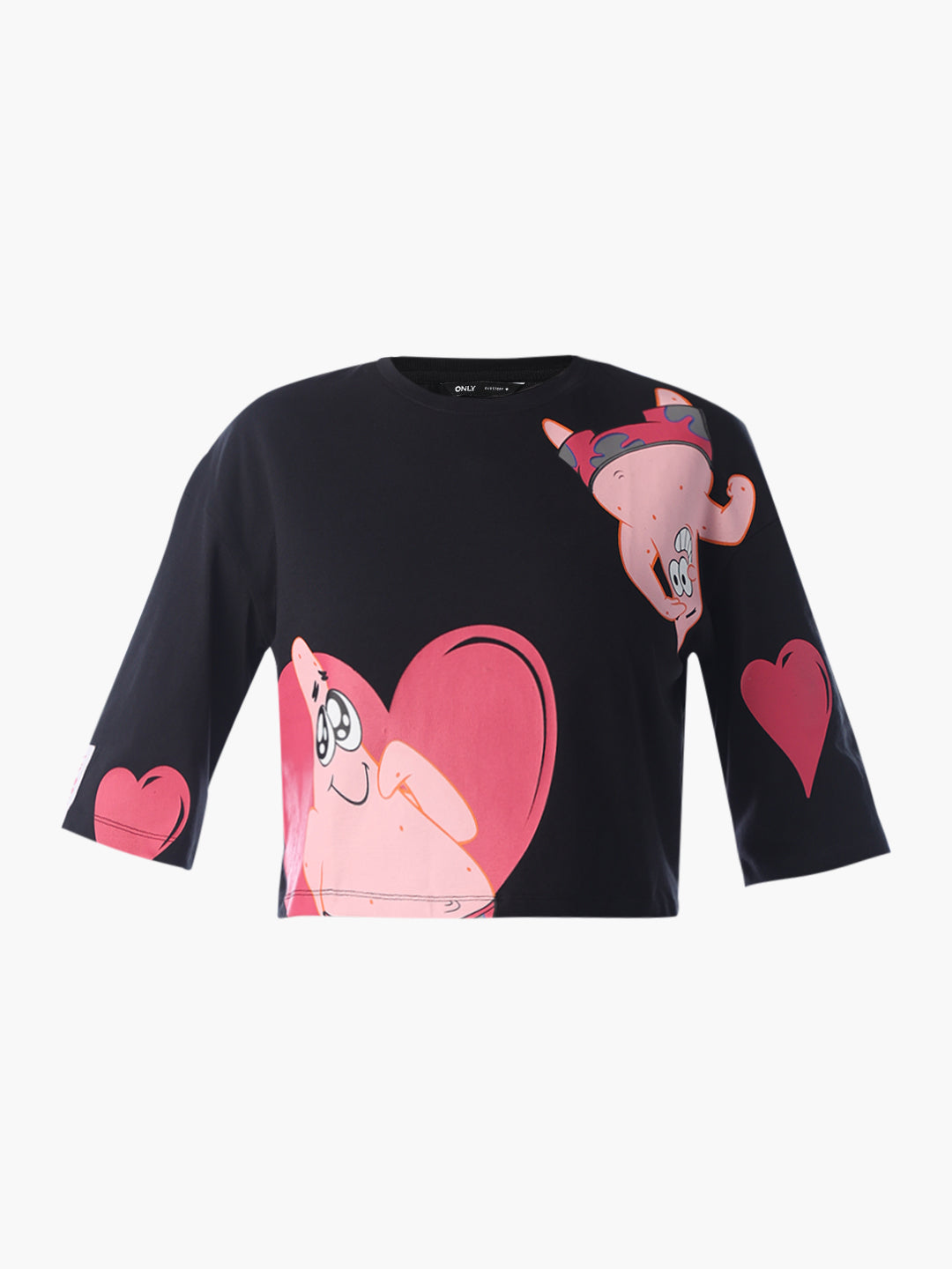 Boxy Fit SpongeBob Printed T-shirt