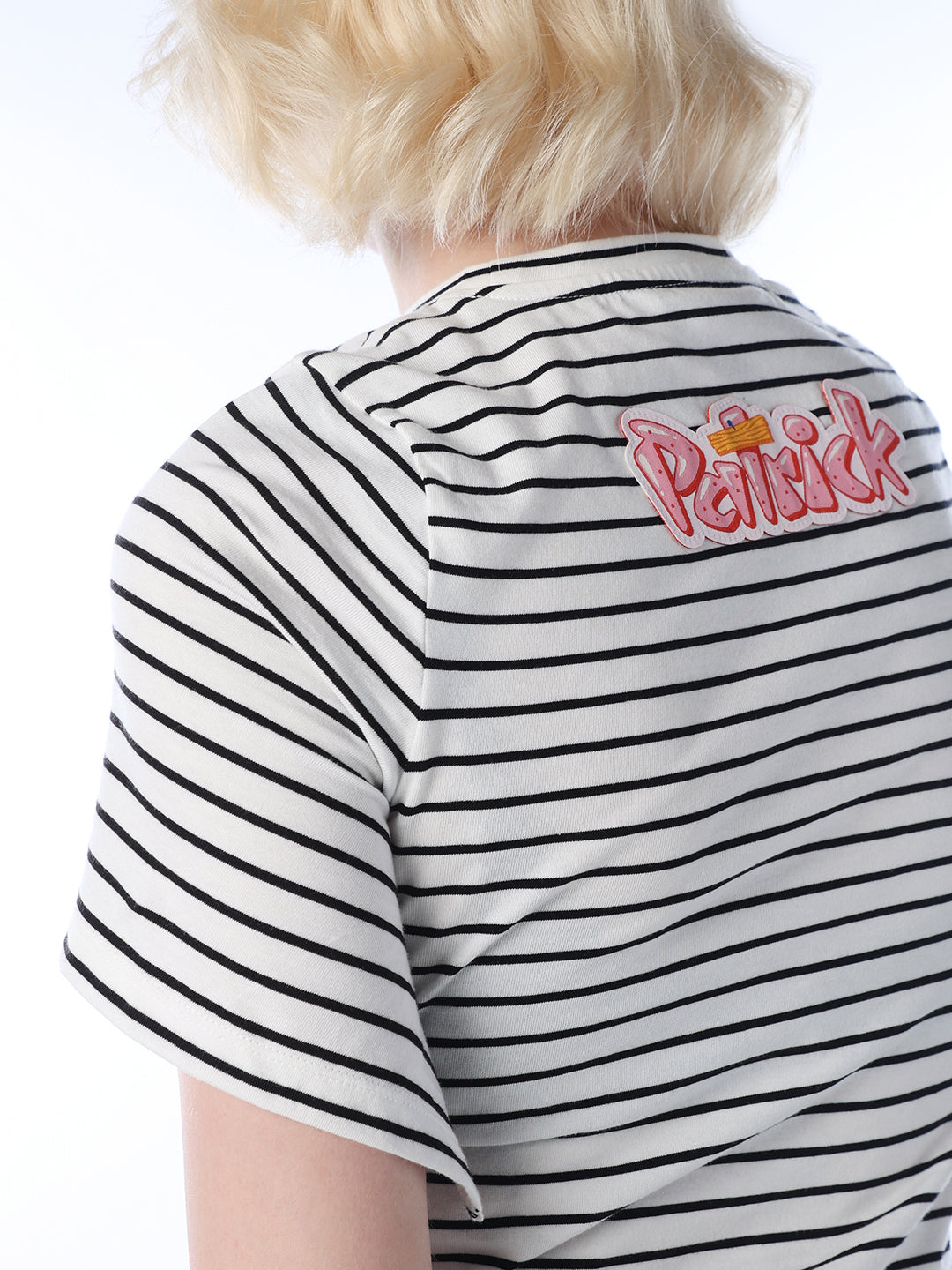 Striped Short SpongeBob T-shirt