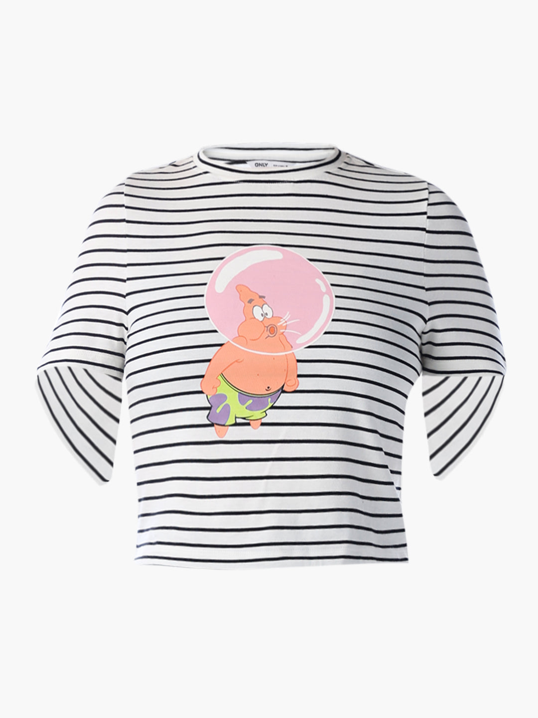 Striped Short SpongeBob T-shirt