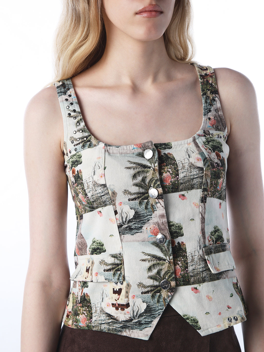 SpongeBob Printed Waistcoat