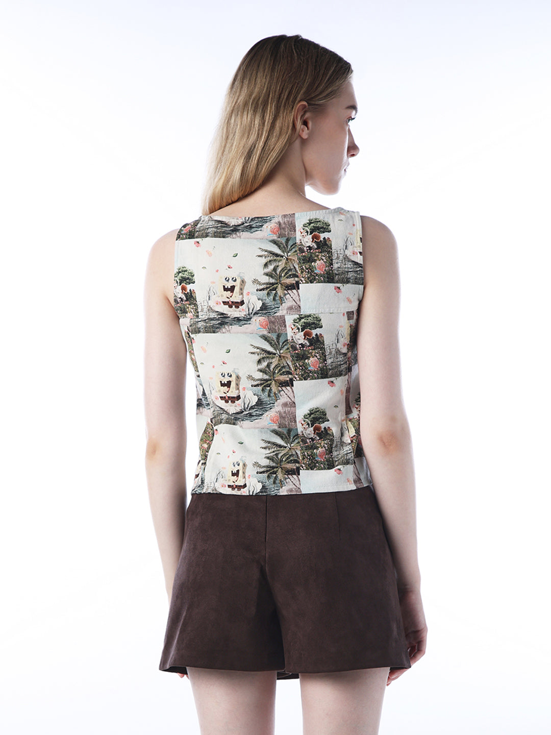 SpongeBob Printed Waistcoat